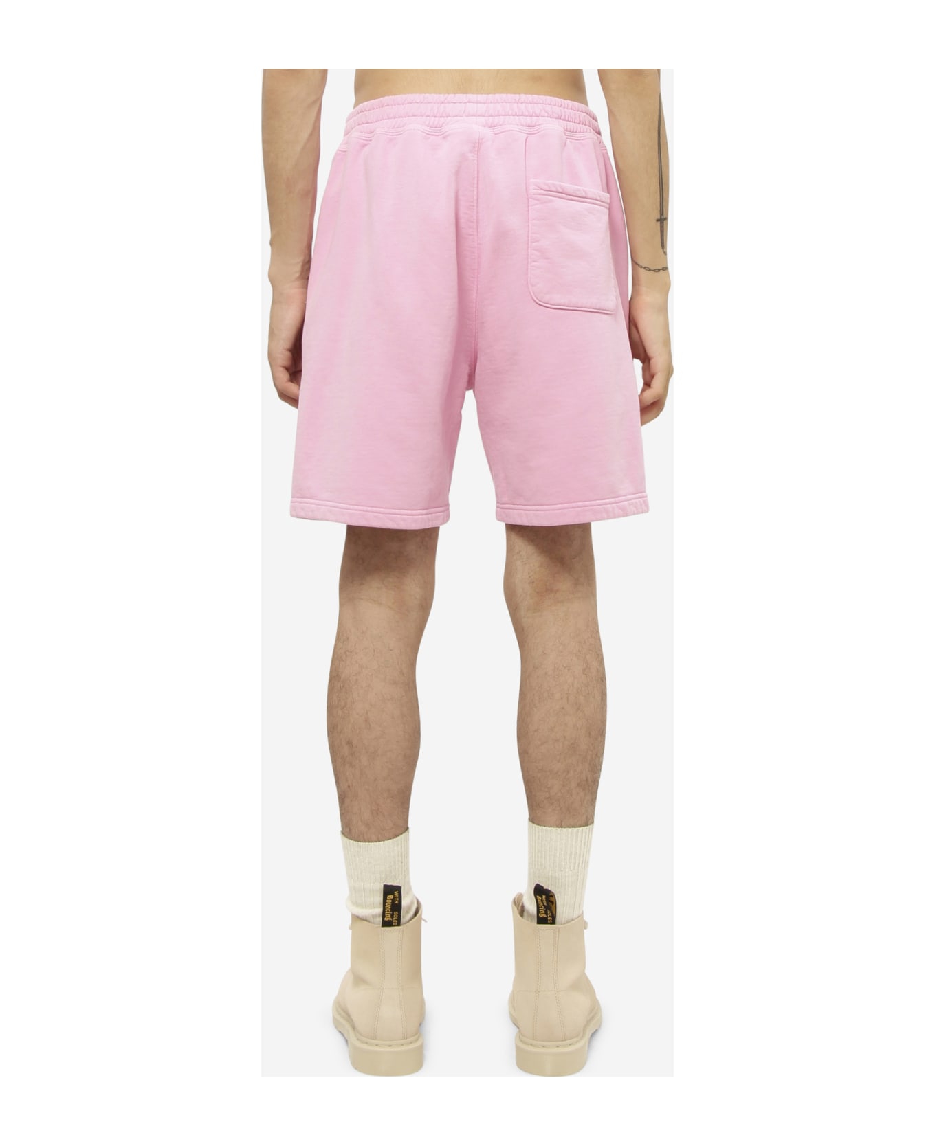 Stussy Stock Logo Shorts - rose-pink