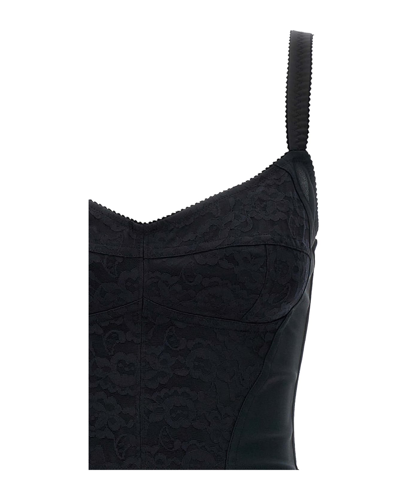 Dolce & Gabbana Mini Dress - BLACK ワンピース＆ドレス