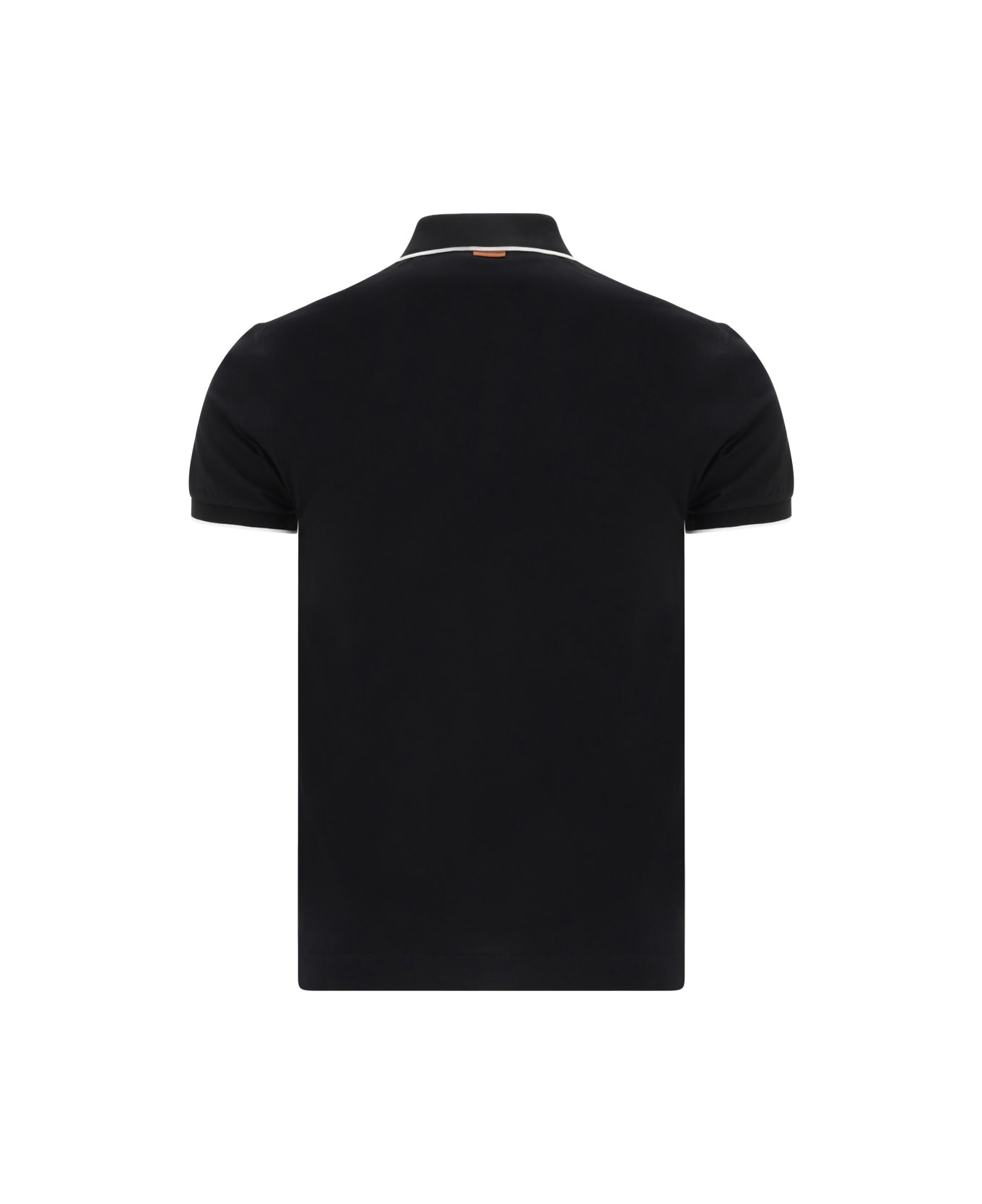 Zegna Polo Shirt Zegna - BLACK