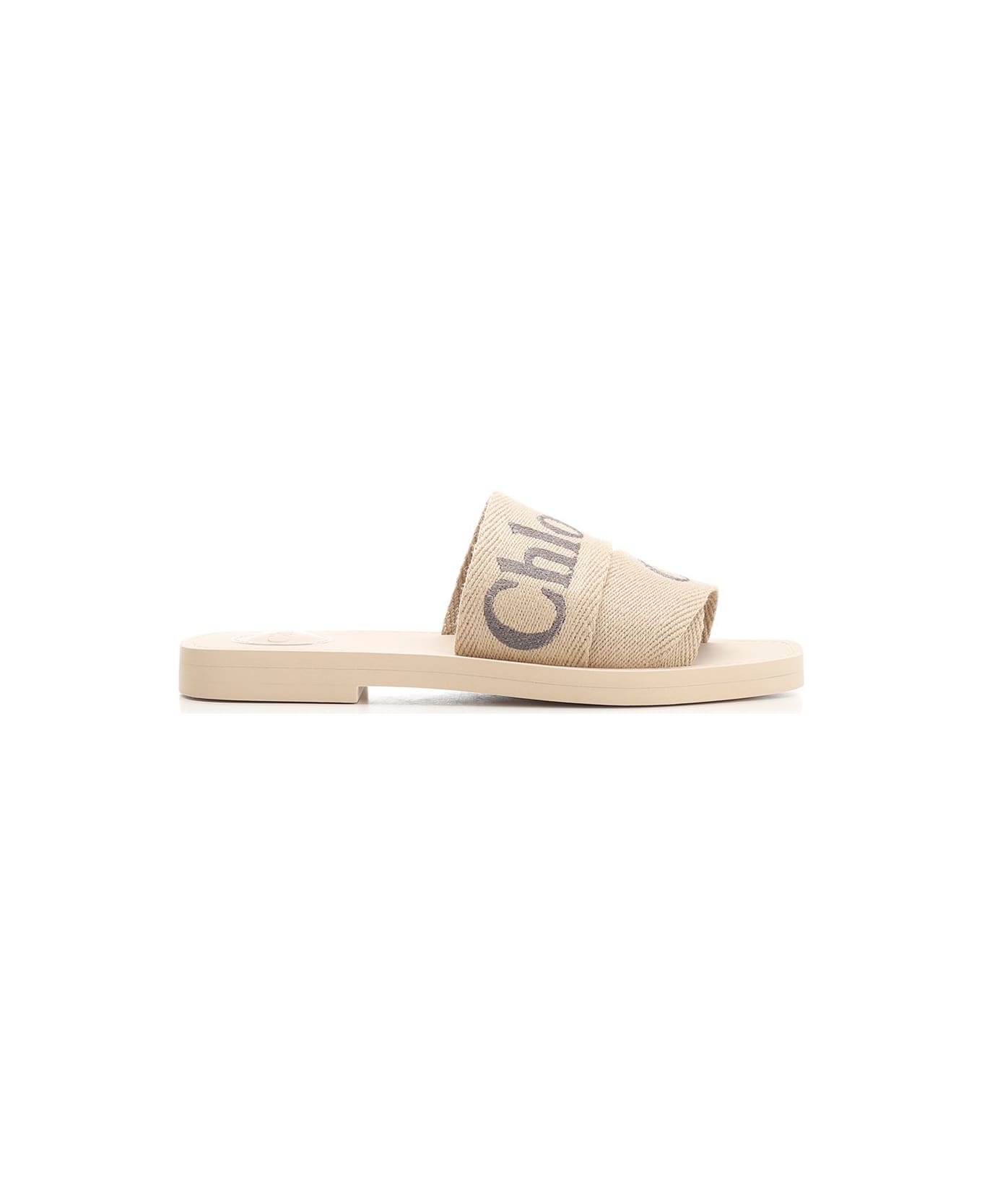 Chloé Chloè 'woody' Sandals - Multicolor beige 3