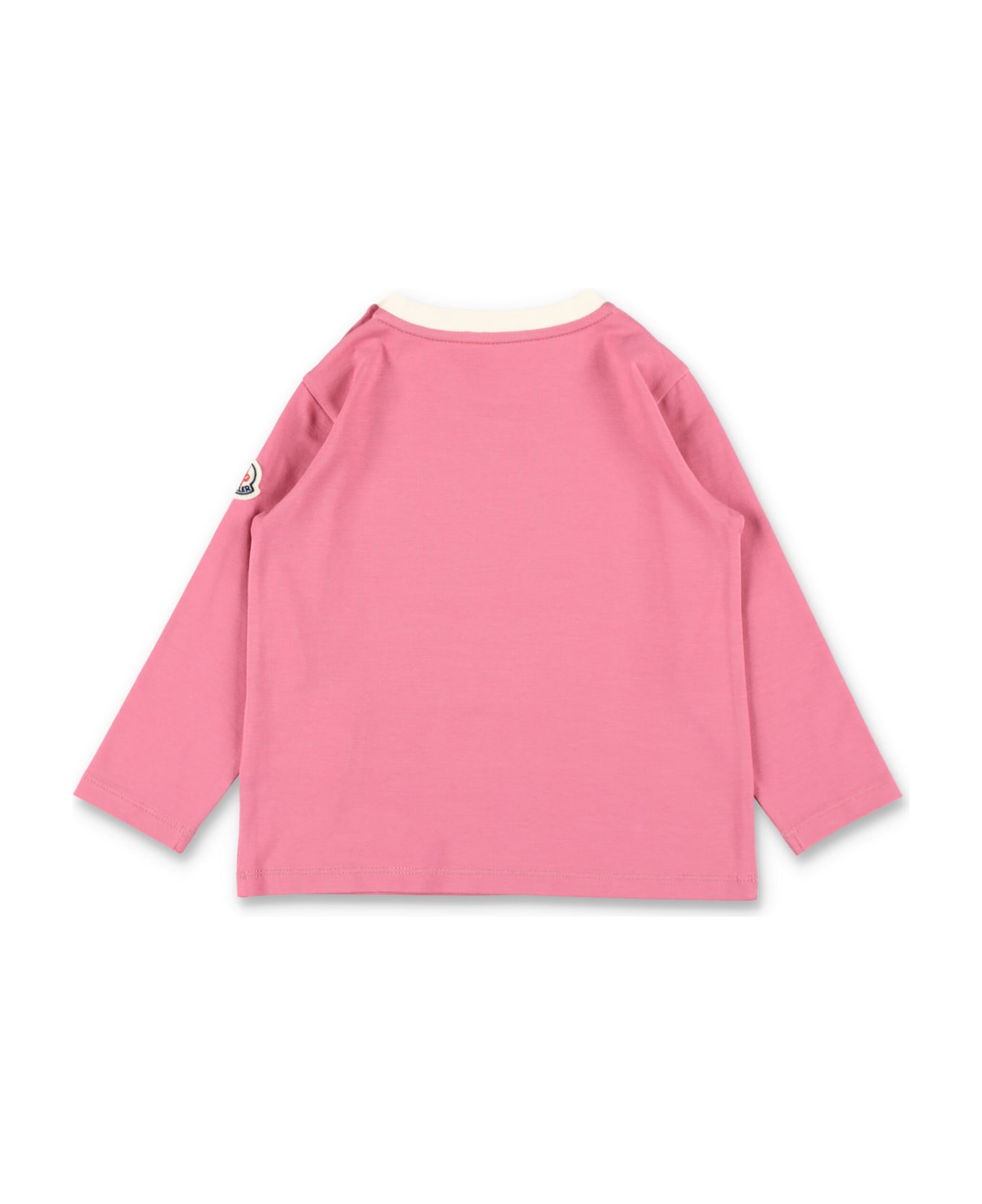 Moncler Long Sleeves T-shirt - FUXIA