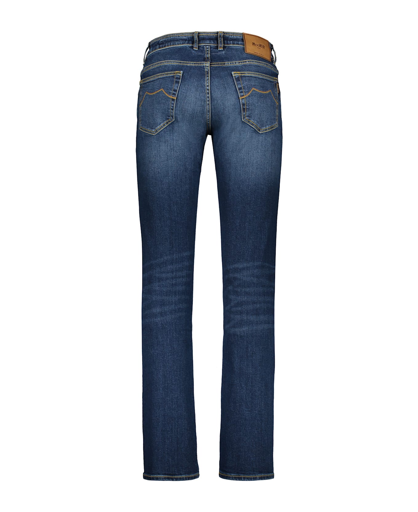 Moorer Pavel 5-pocket Jeans - Denim