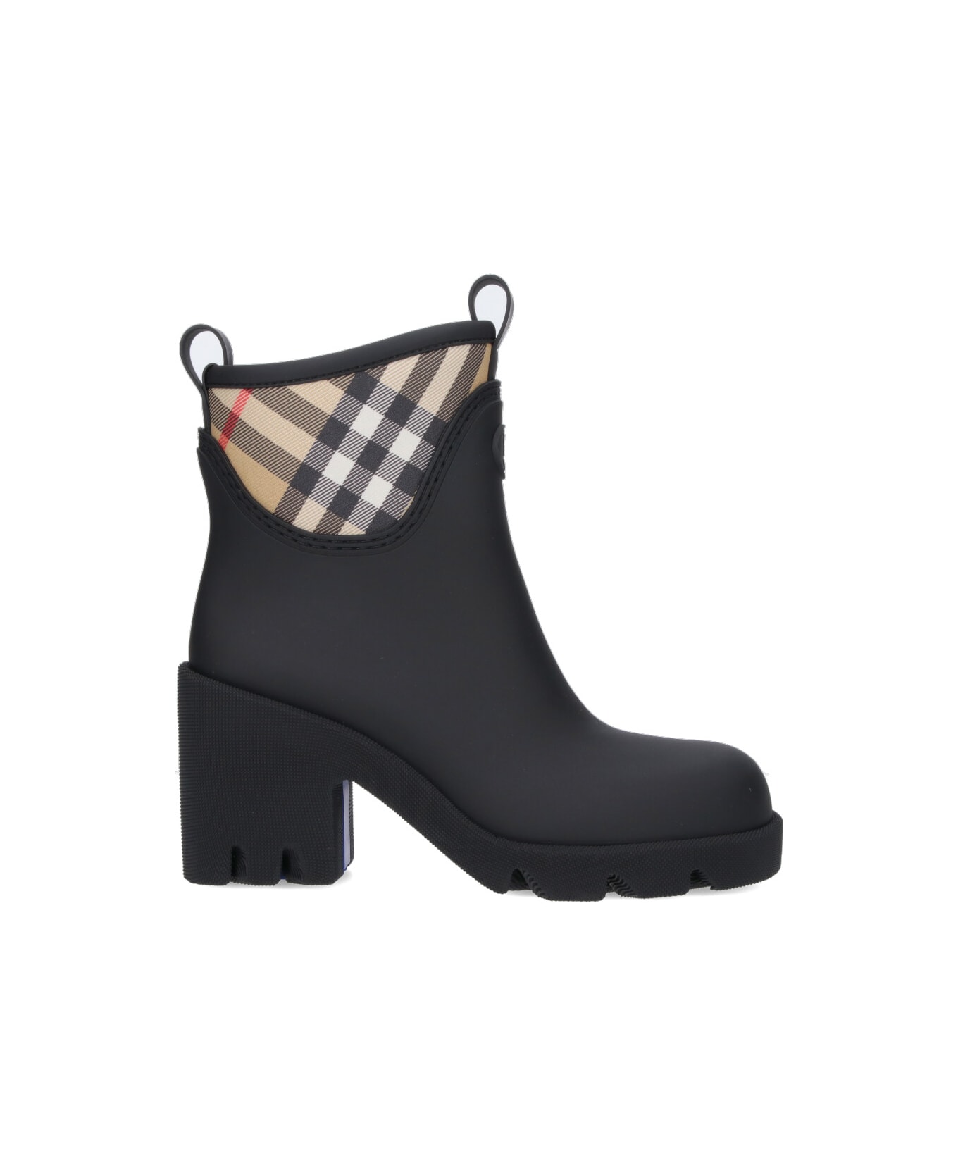 Burberry 
marsh Stamp
 Ankle Boots - Black  