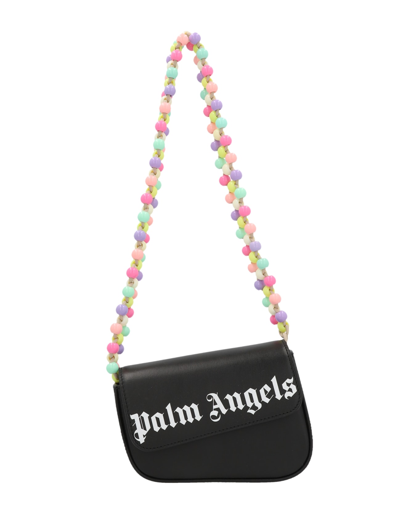 Palm Angels 'beads Strap Crash' Shoulder Bag - Black