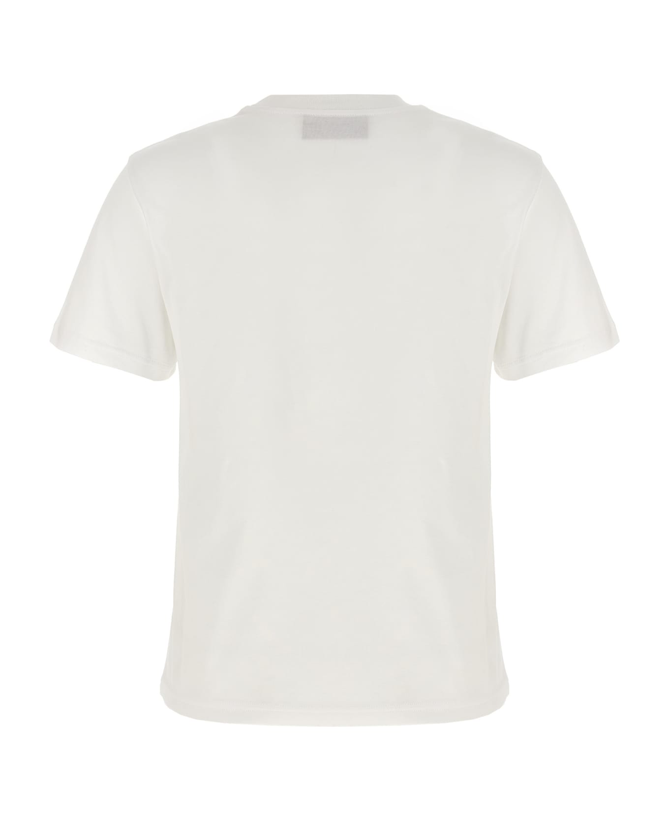 Gucci Logo Embroidery T-shirt - White