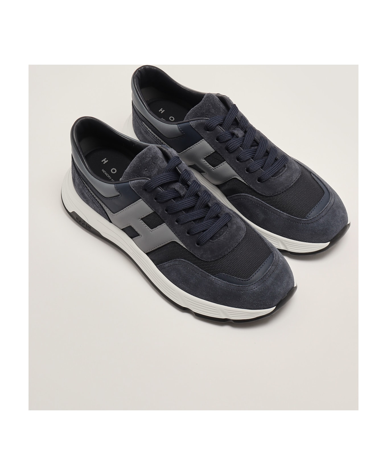 Hogan Hyperlight Allacciata Nuova H Sneaker - NAVY