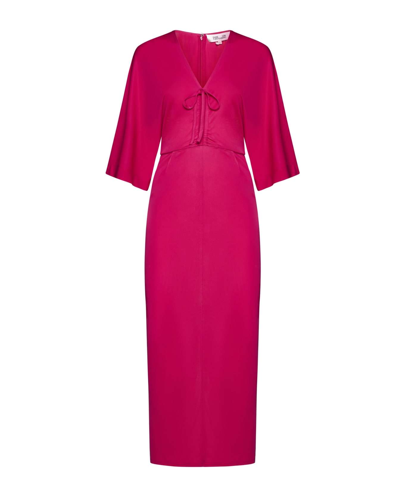 Diane Von Furstenberg Dress - Bright berry ワンピース＆ドレス
