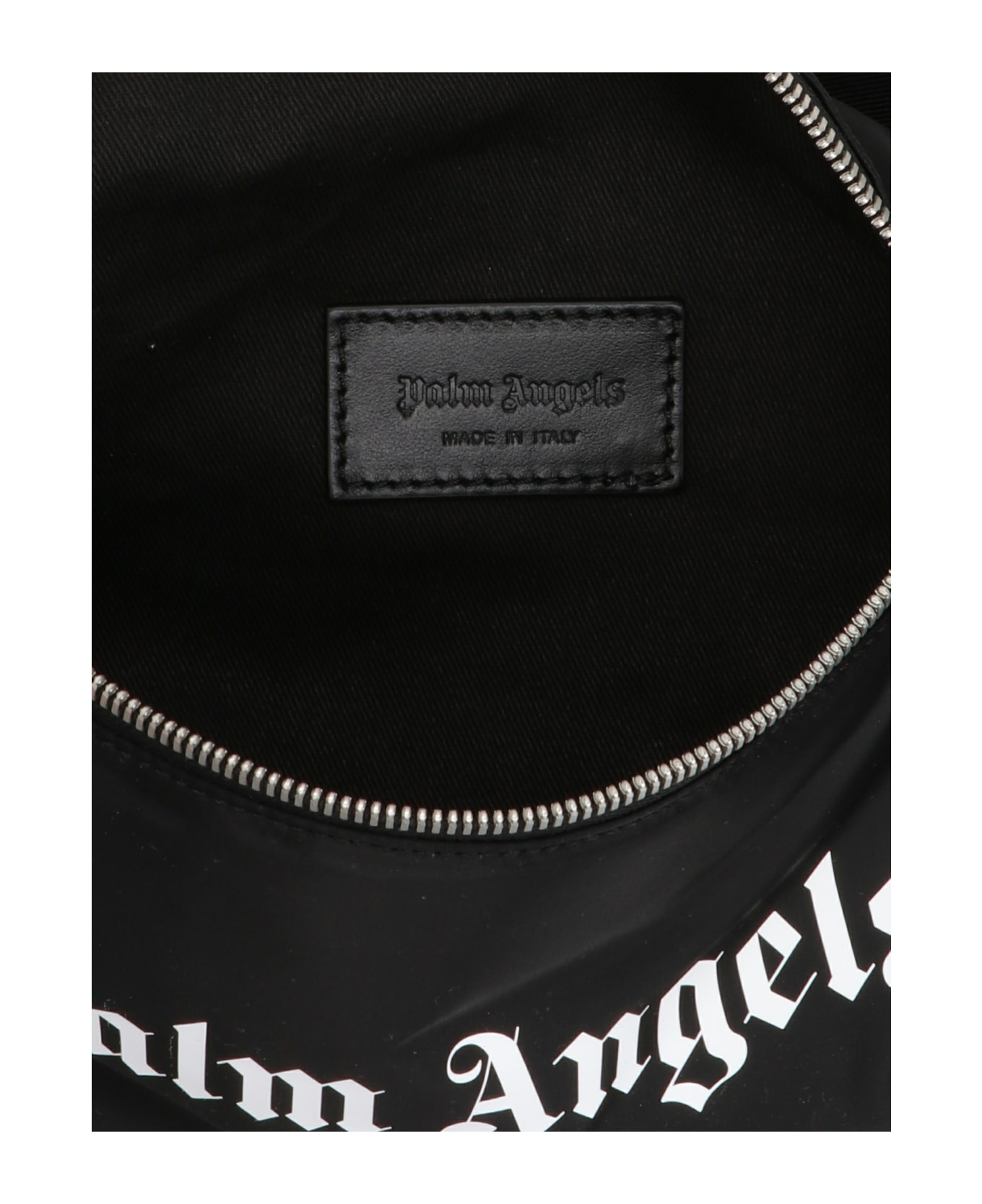 Palm Angels Logo Waist Bag - White/Black