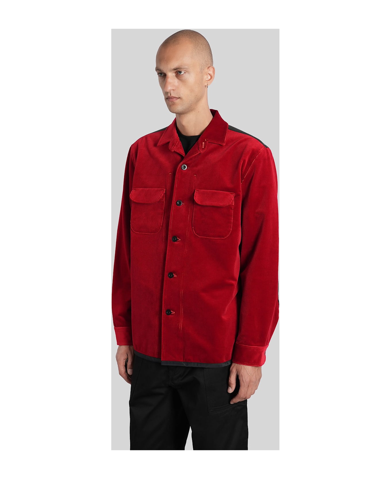 Junya Watanabe Casual Jacket In Red Cotton - red