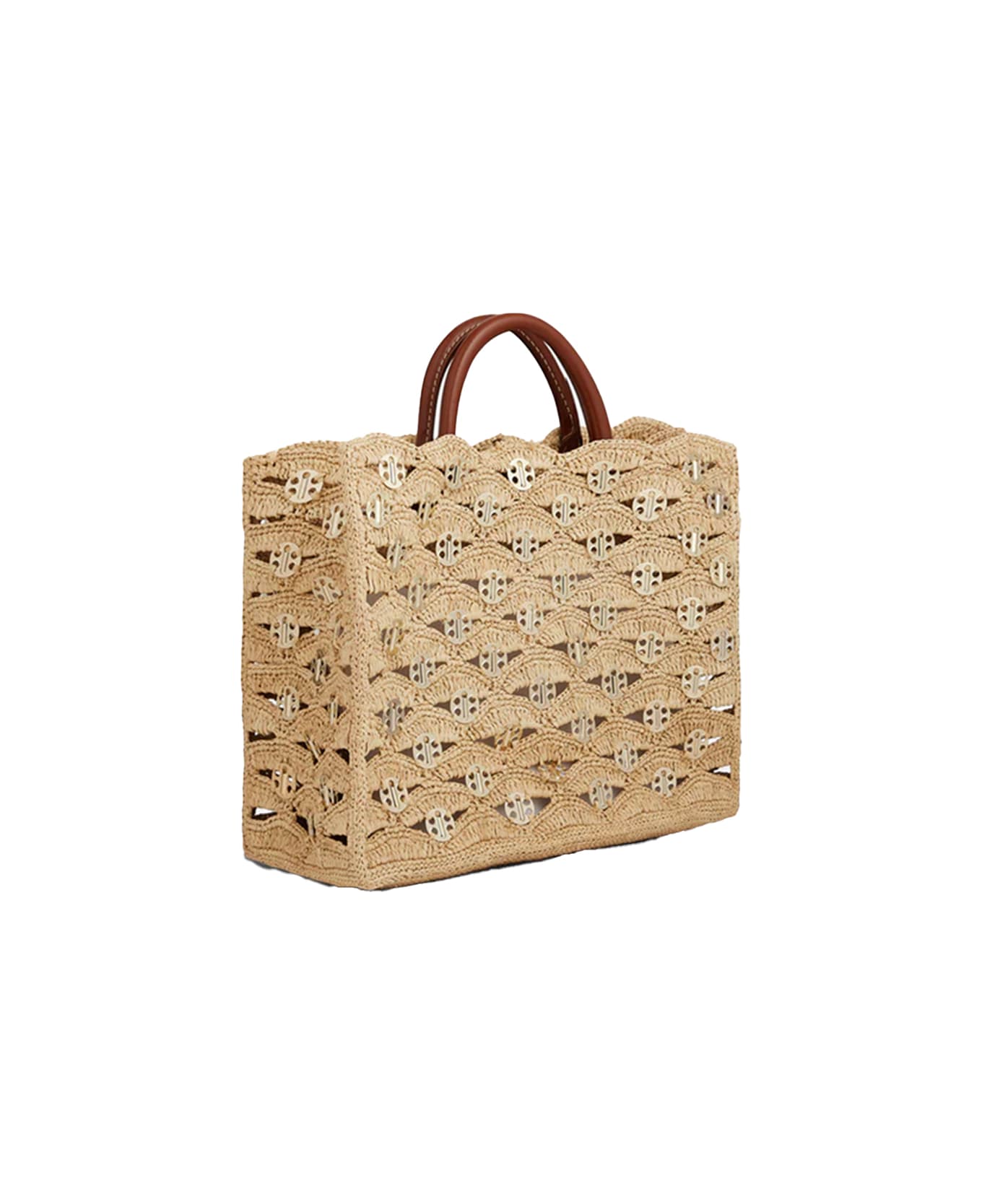 Paco Rabanne '1969' Handbag - Natural