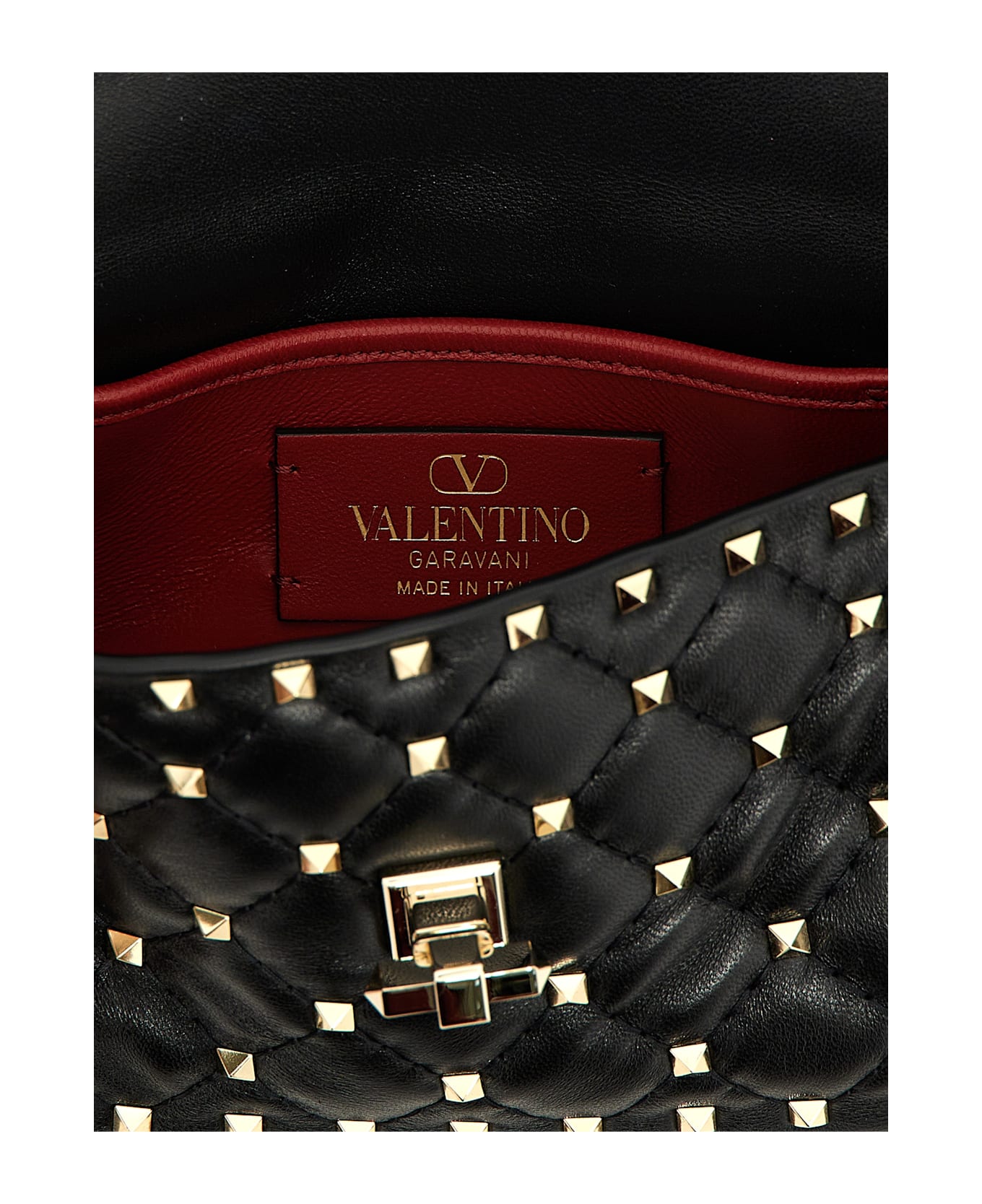 Valentino Garavani 
rockstud Spike
 Handbag - Black  