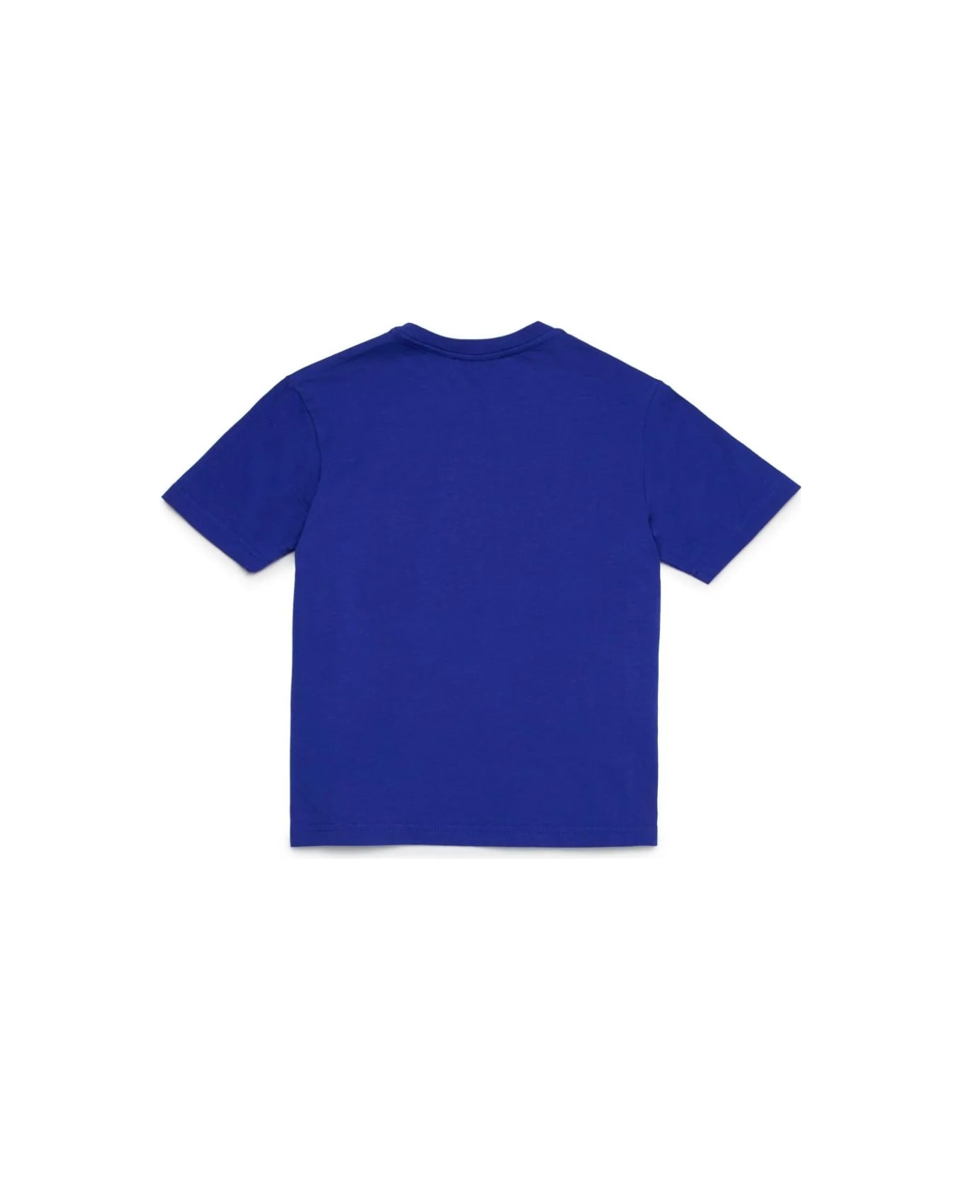 Dsquared2 T-shirt Con Stampa - Blue