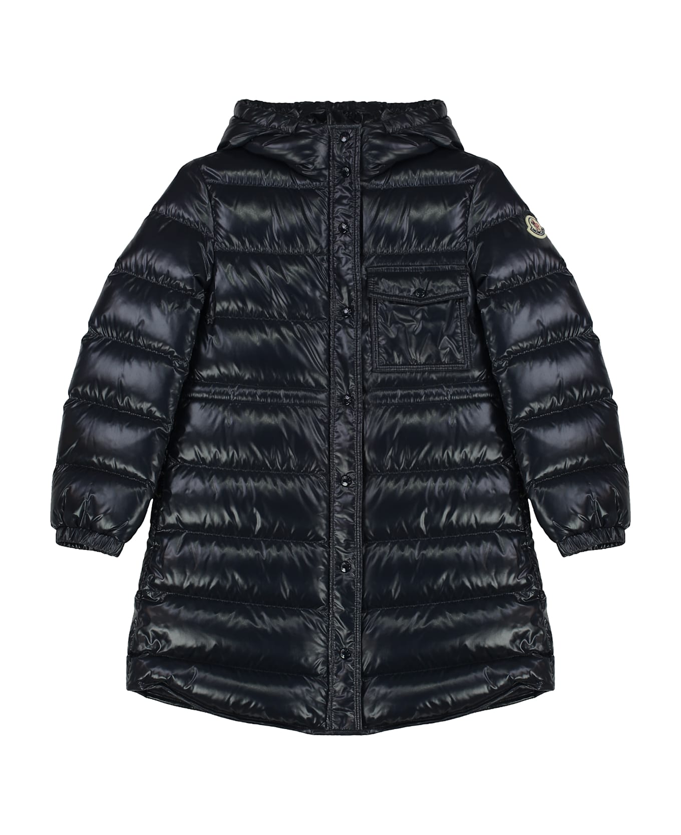 Moncler Dacca Hooded Down Jacket - blue