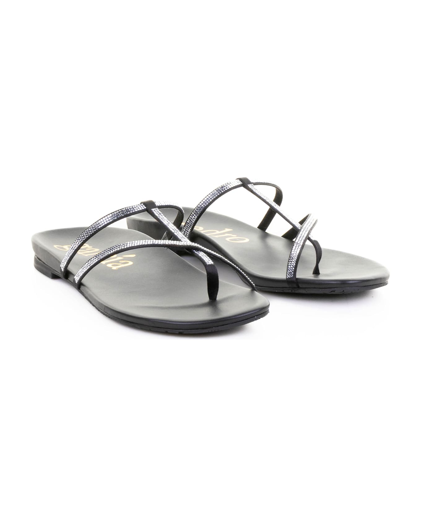 Pedro Garcia Sandals Black - Black