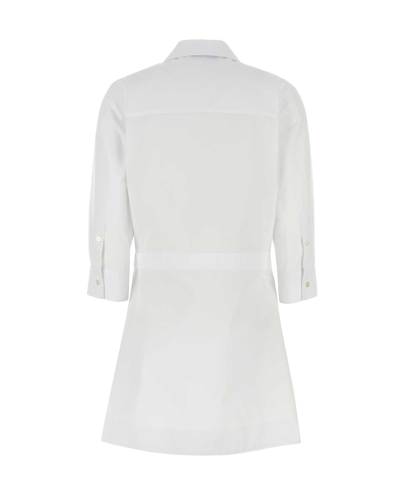 Gucci White Poplin Shirt Dress - WHITE ワンピース＆ドレス