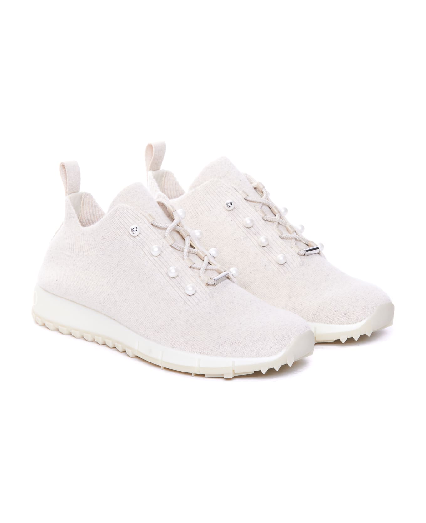 Jimmy Choo Veles Sneakers - White