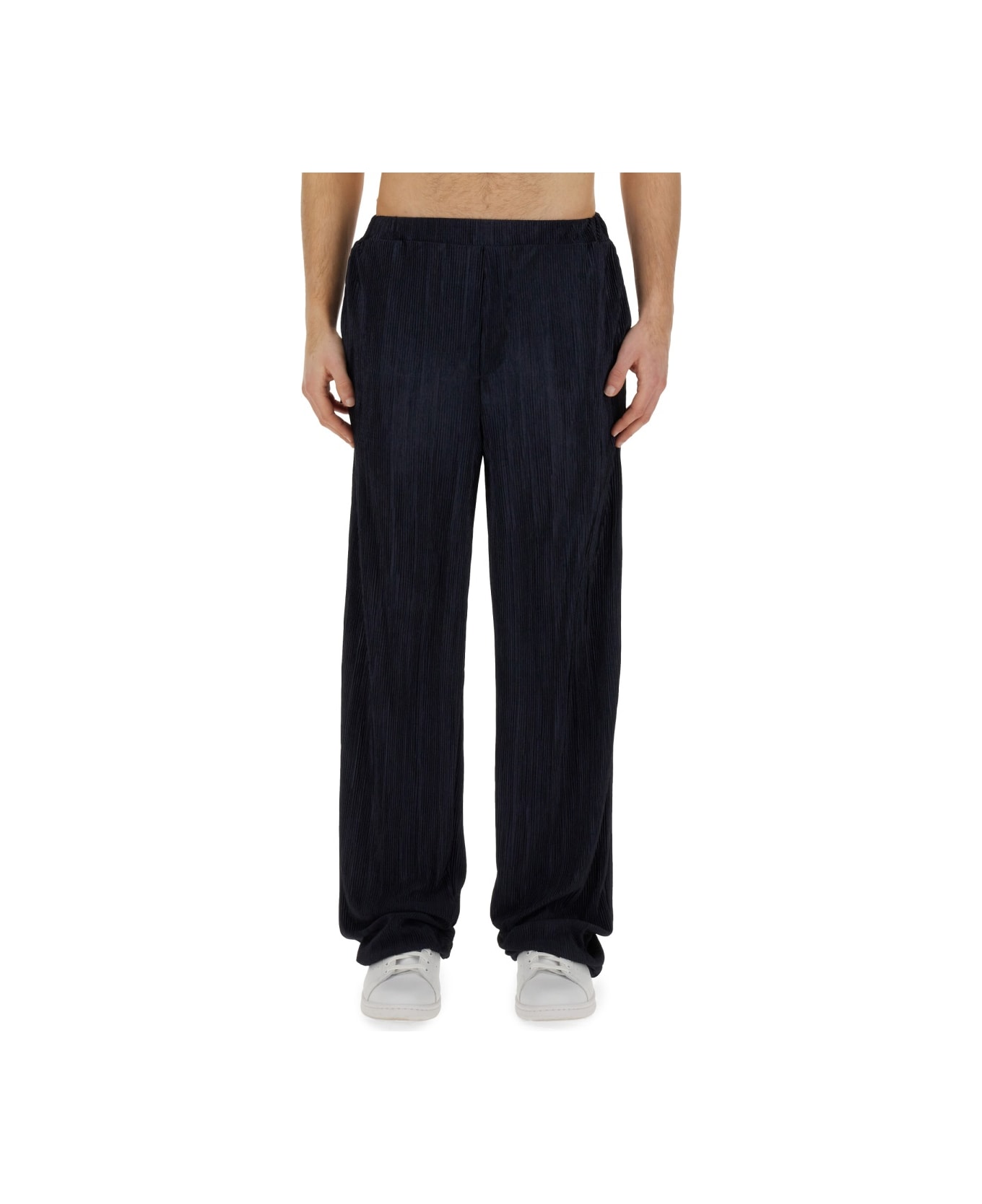 Family First Milano Pleated Pants - BLUE
