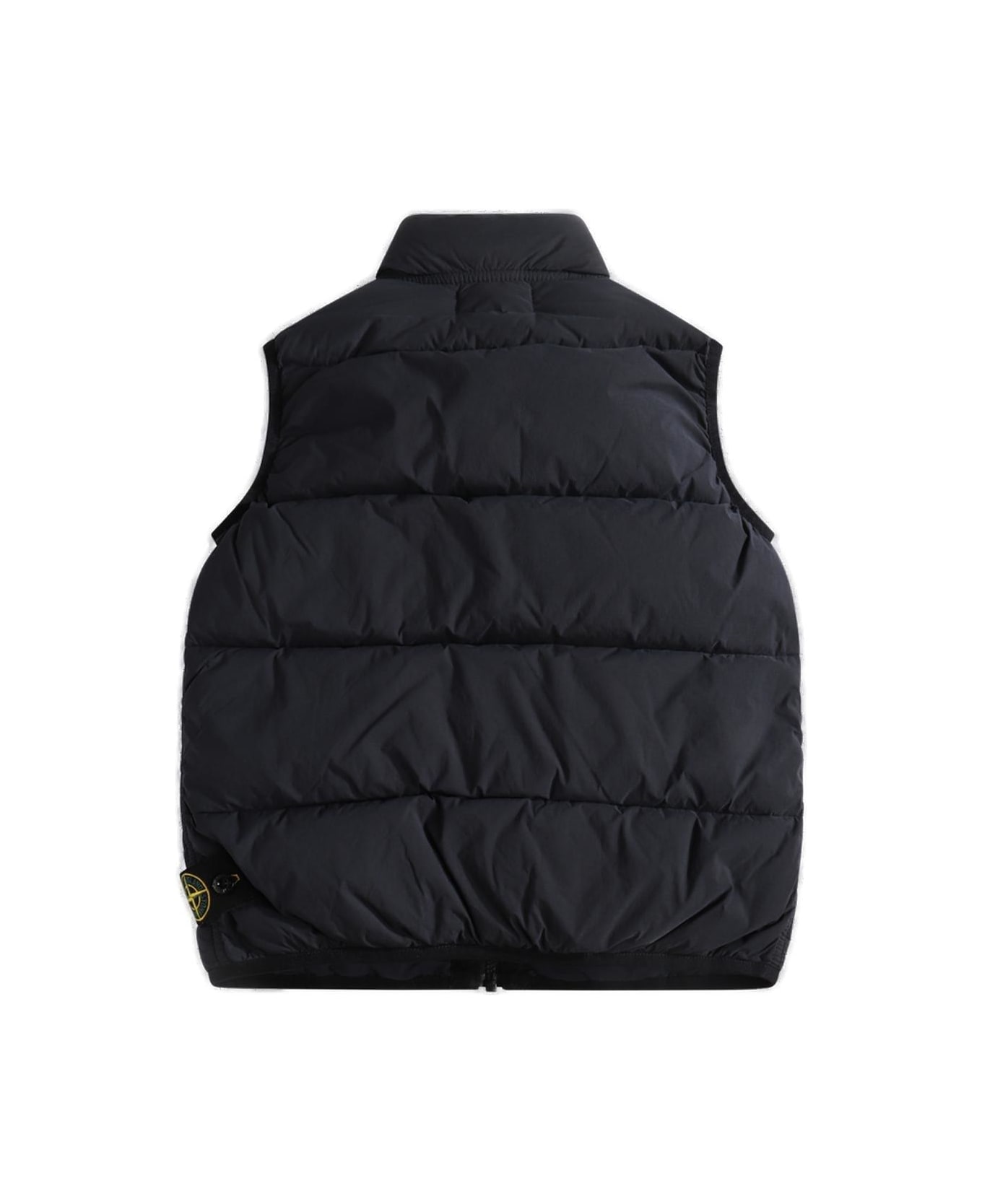 Stone Island Compass-badge Zipped Padded Gilet - BLUE