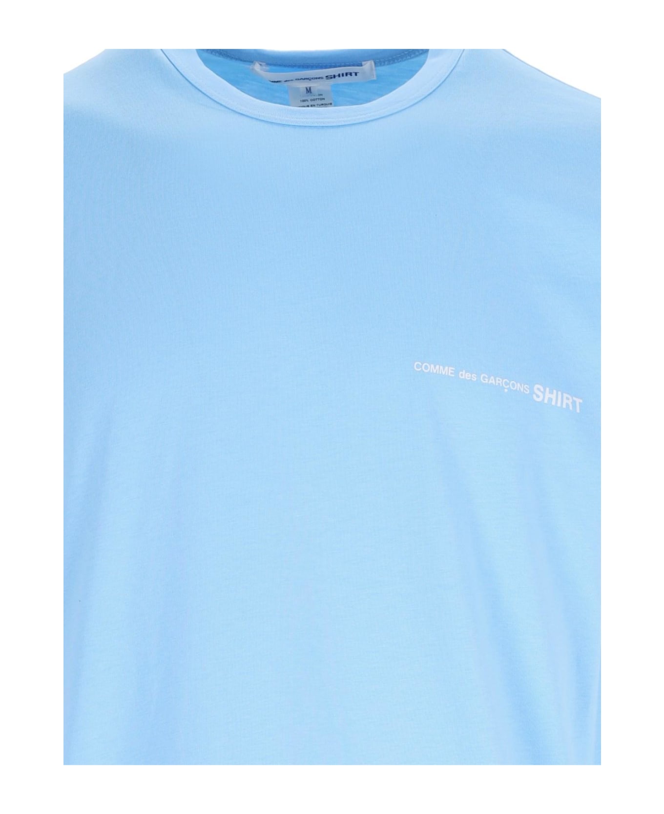 Comme des Garçons Shirt Logo T-shirt - Blue シャツ