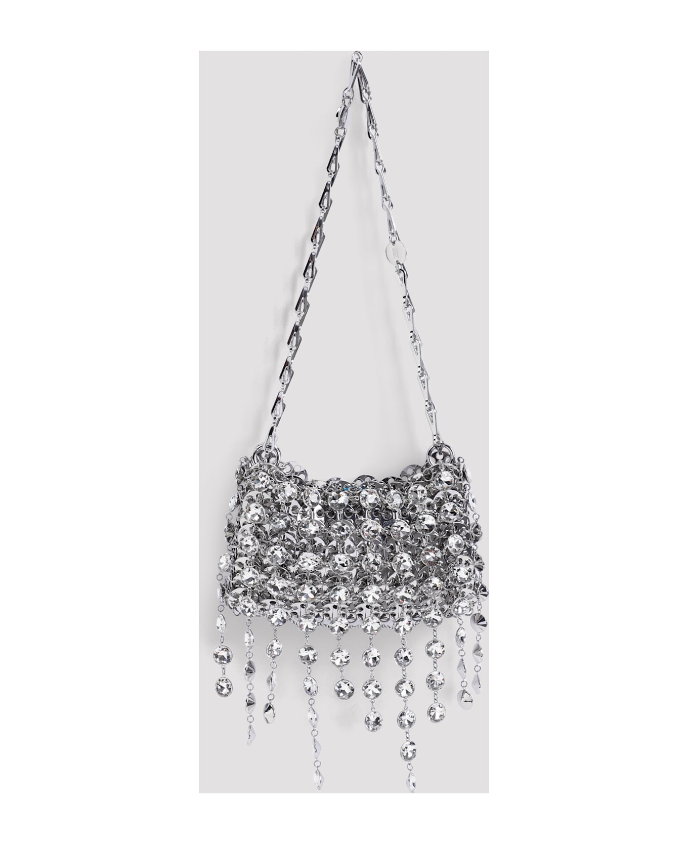 Paco Rabanne 1969 Nano Shoulder Bag - Silver