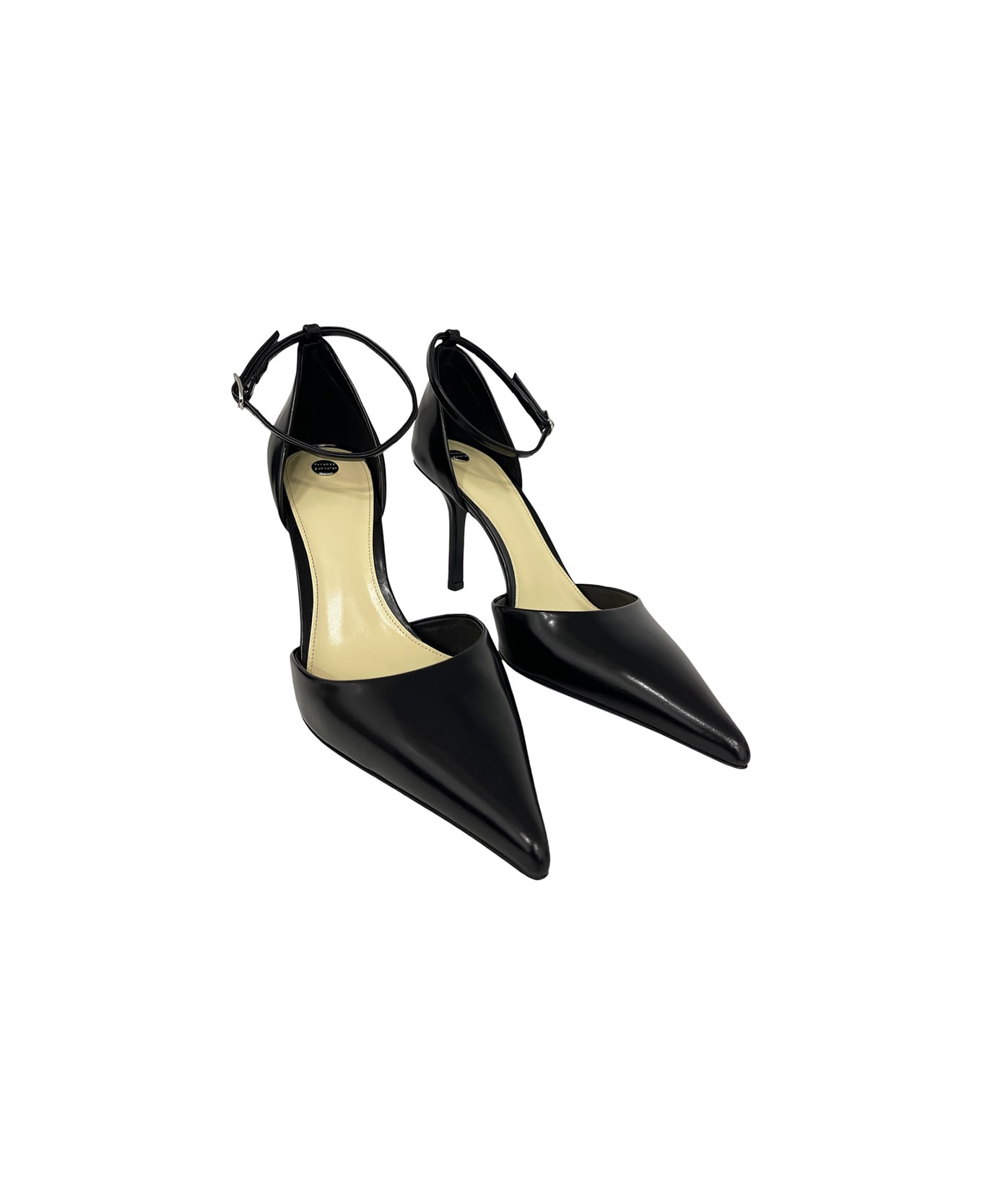 Proenza Schouler Pump In Spazzolato Calfskin - Black