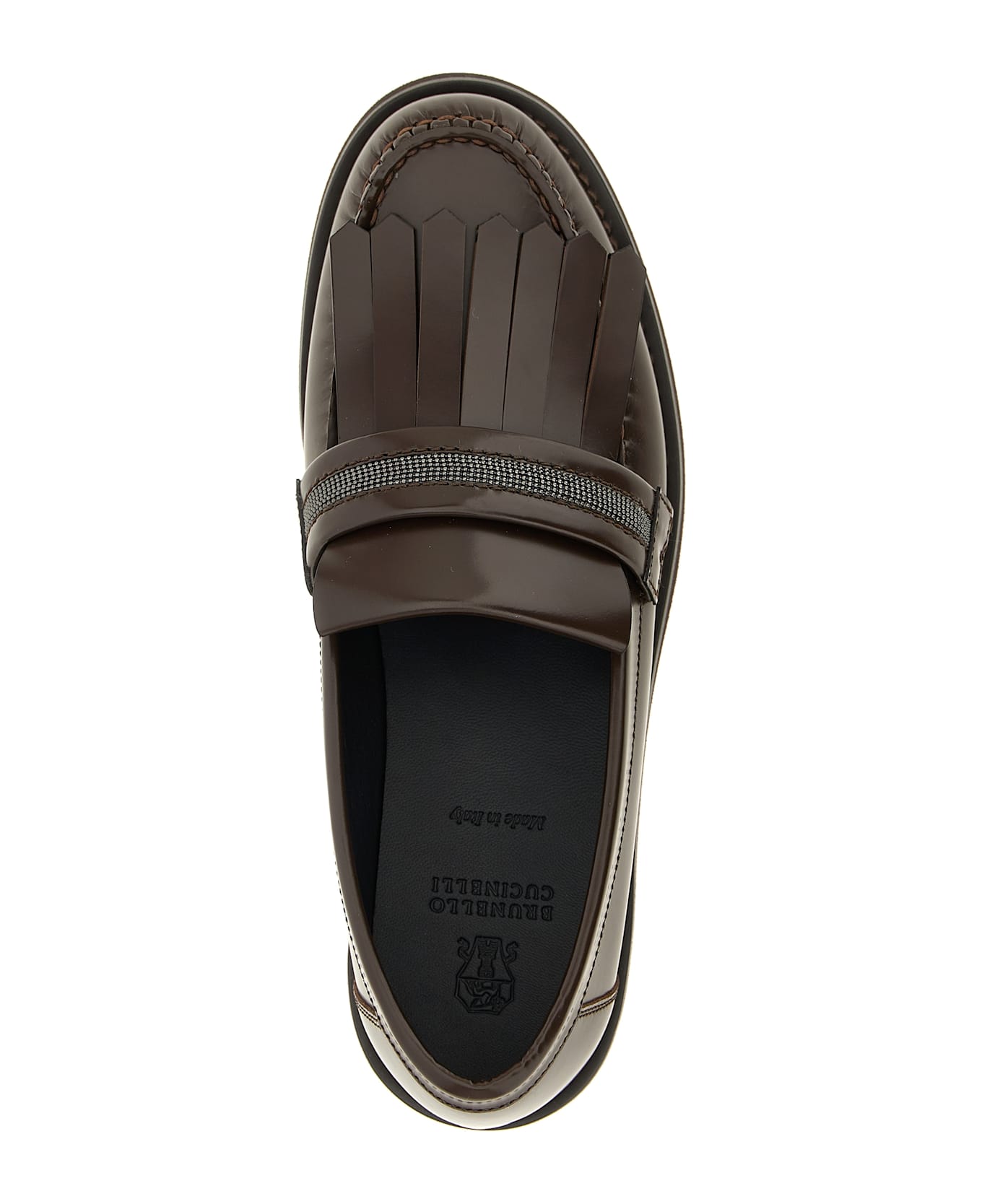 Brunello Cucinelli Monile Loafers - Brown