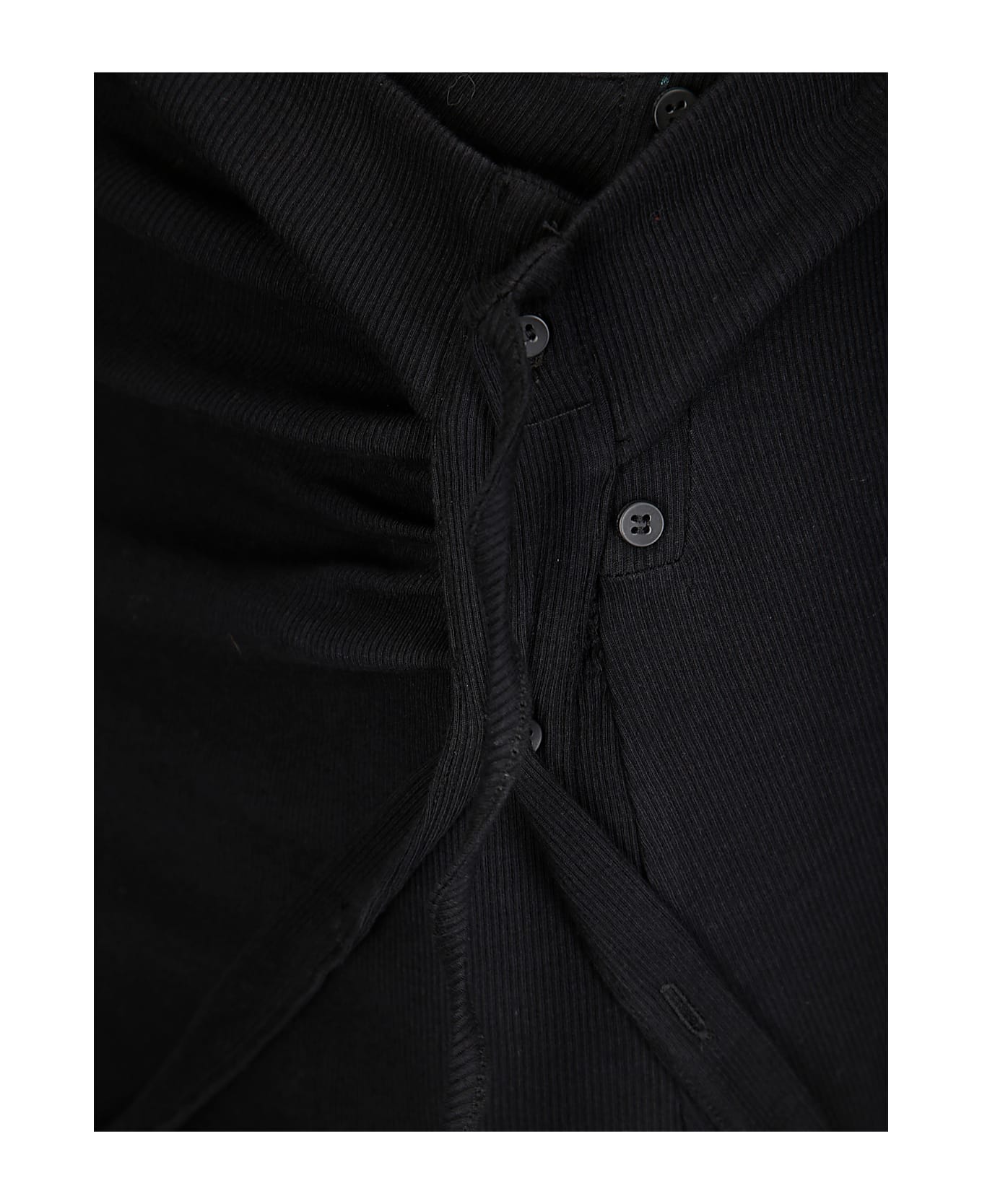 Ottolinger Rib Skirt - BLACK