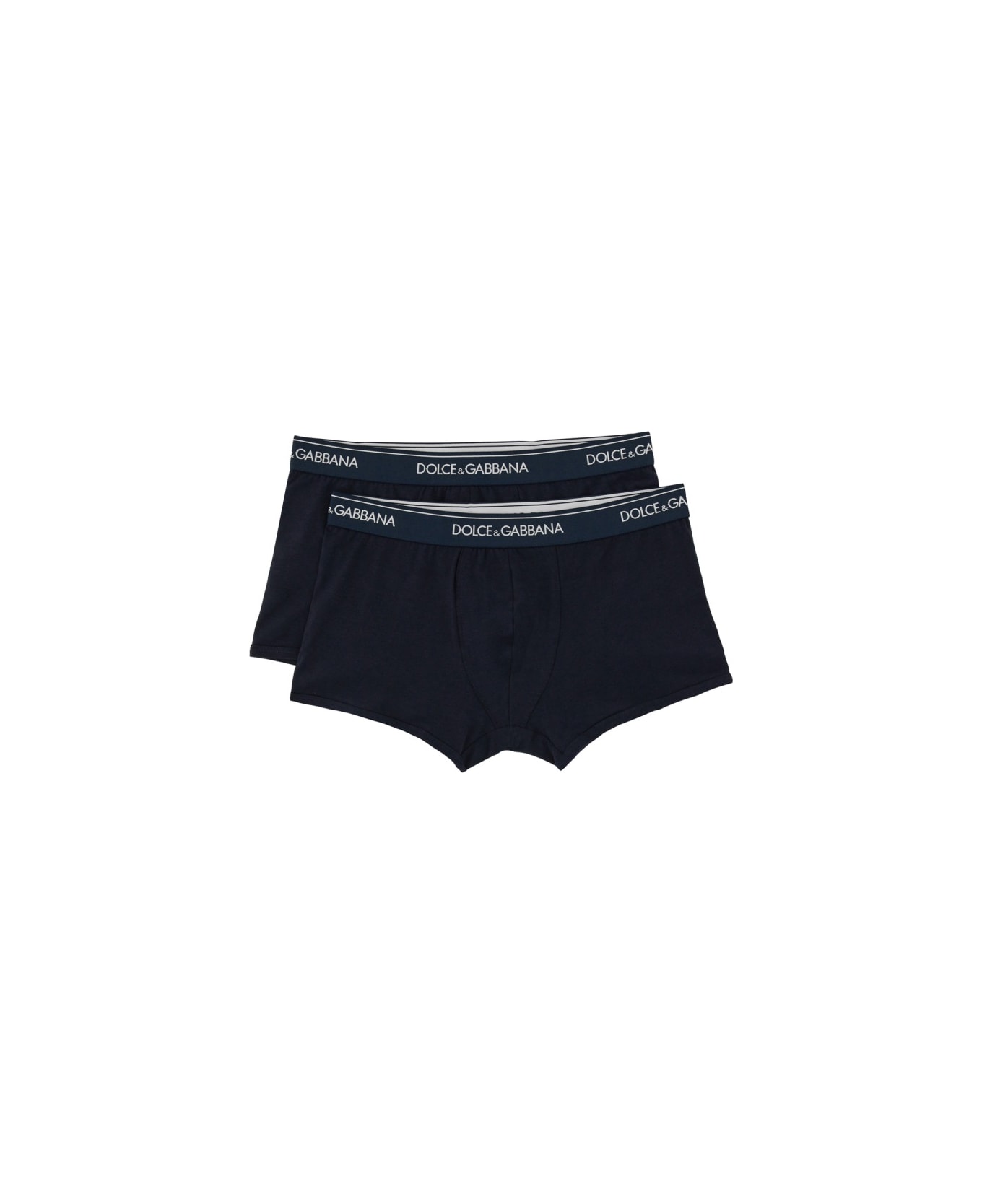Dolce & Gabbana Confezione Da Due Boxer - BLUE