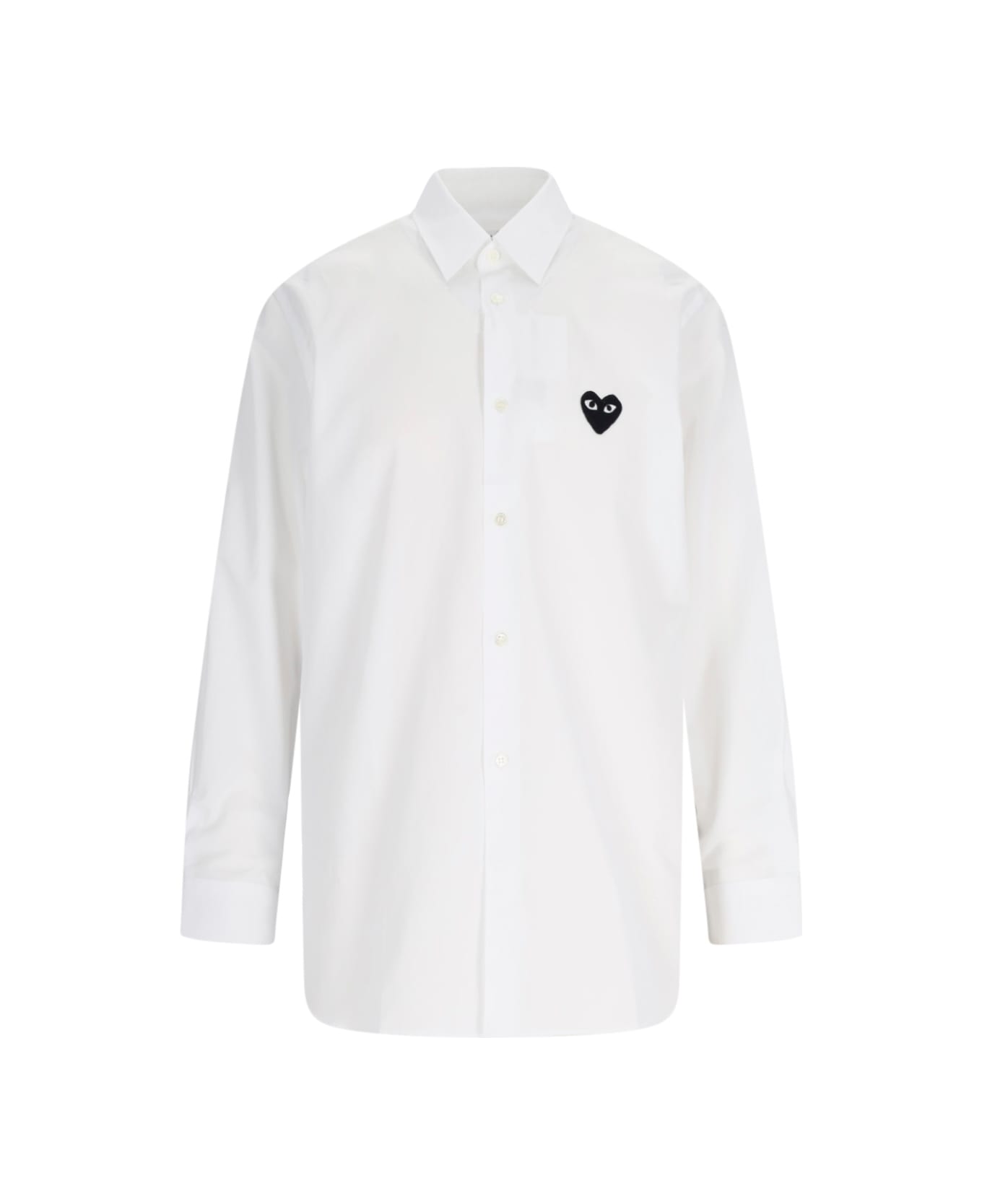 Comme des Garçons Play Logo Shirt - White