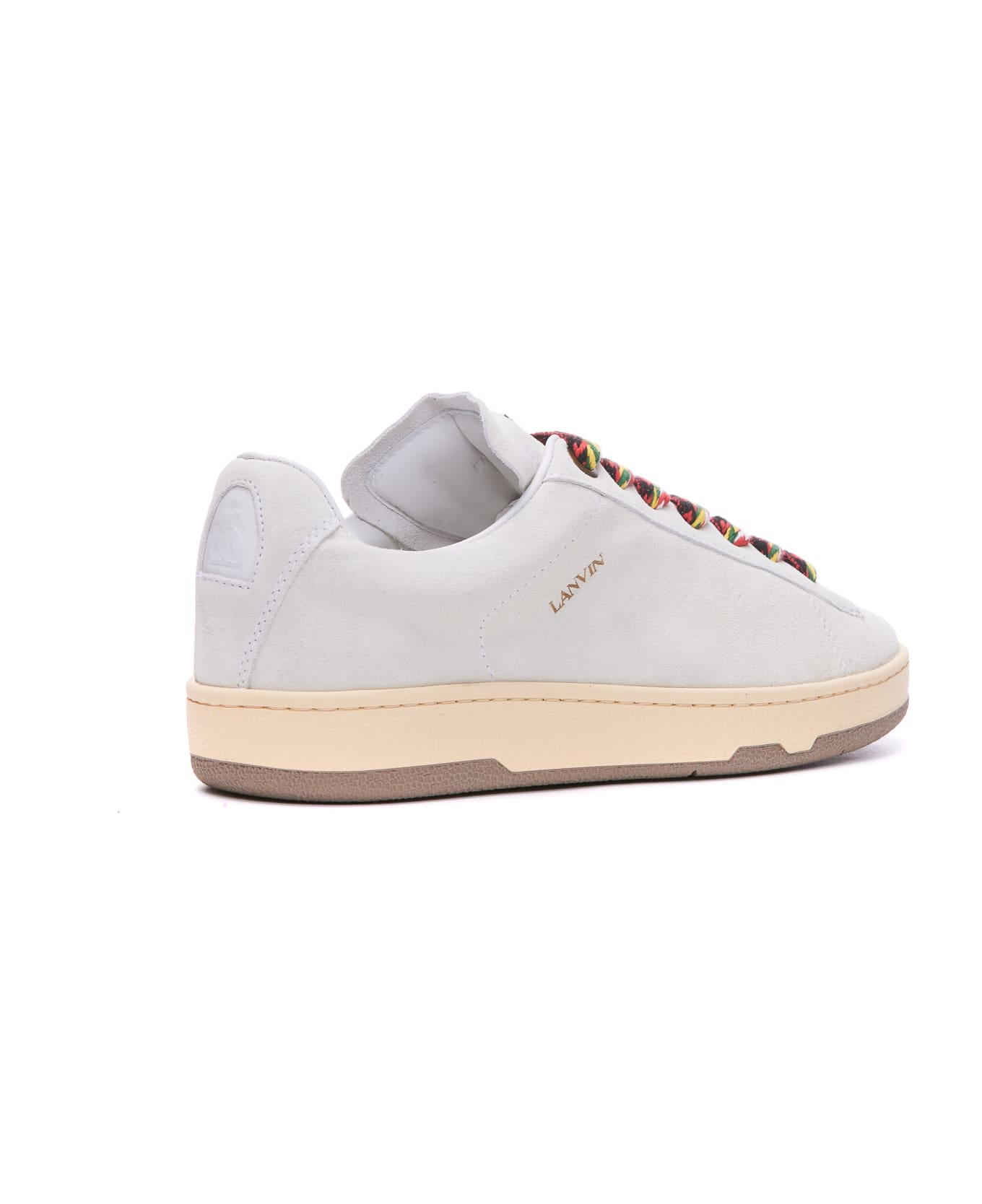 Lanvin Lite Curb Sneakers - White