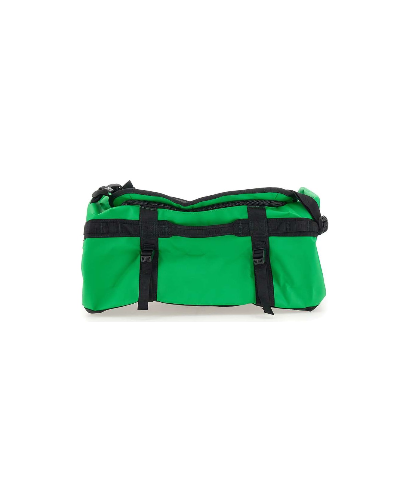 The North Face "base Camp Duffel" Travel Bag - black/green トラベルバッグ