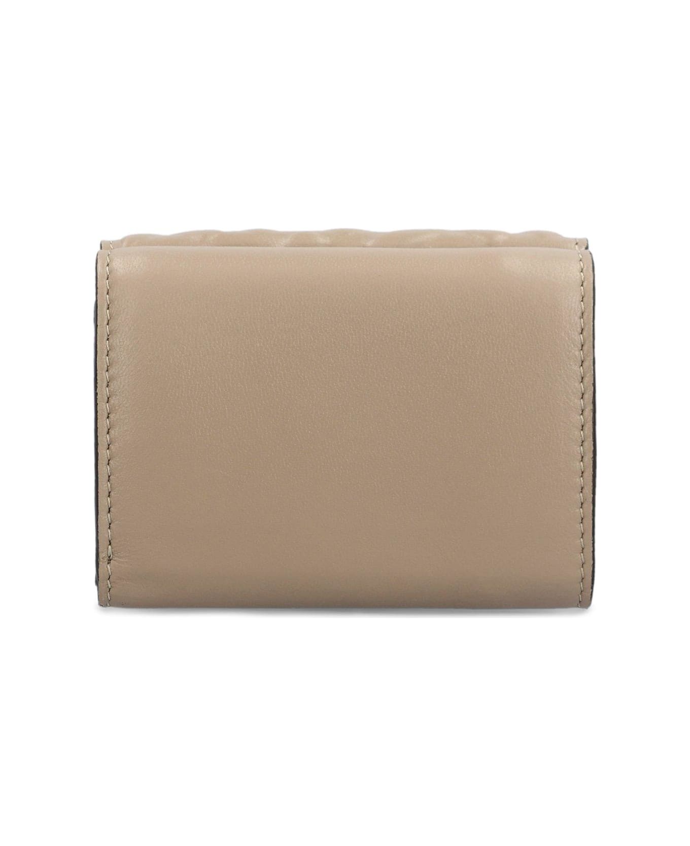 Fendi F Is Embossed Wallet - Grigio