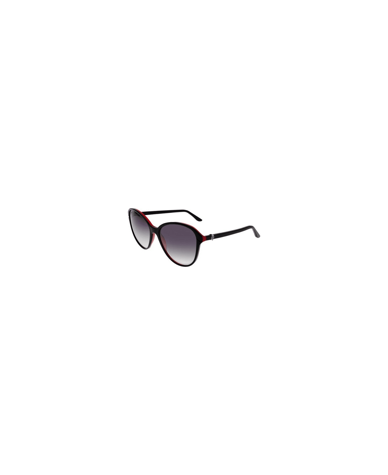 Cartier Eyewear Double C Amy Sunglasses - Nero