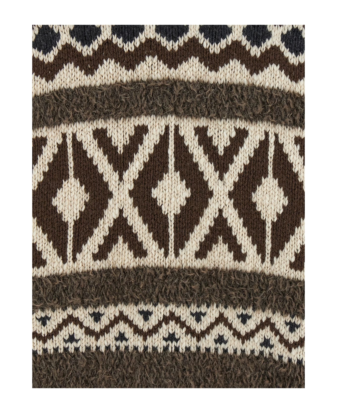 Brunello Cucinelli Jacquard Sweater - Multicolor