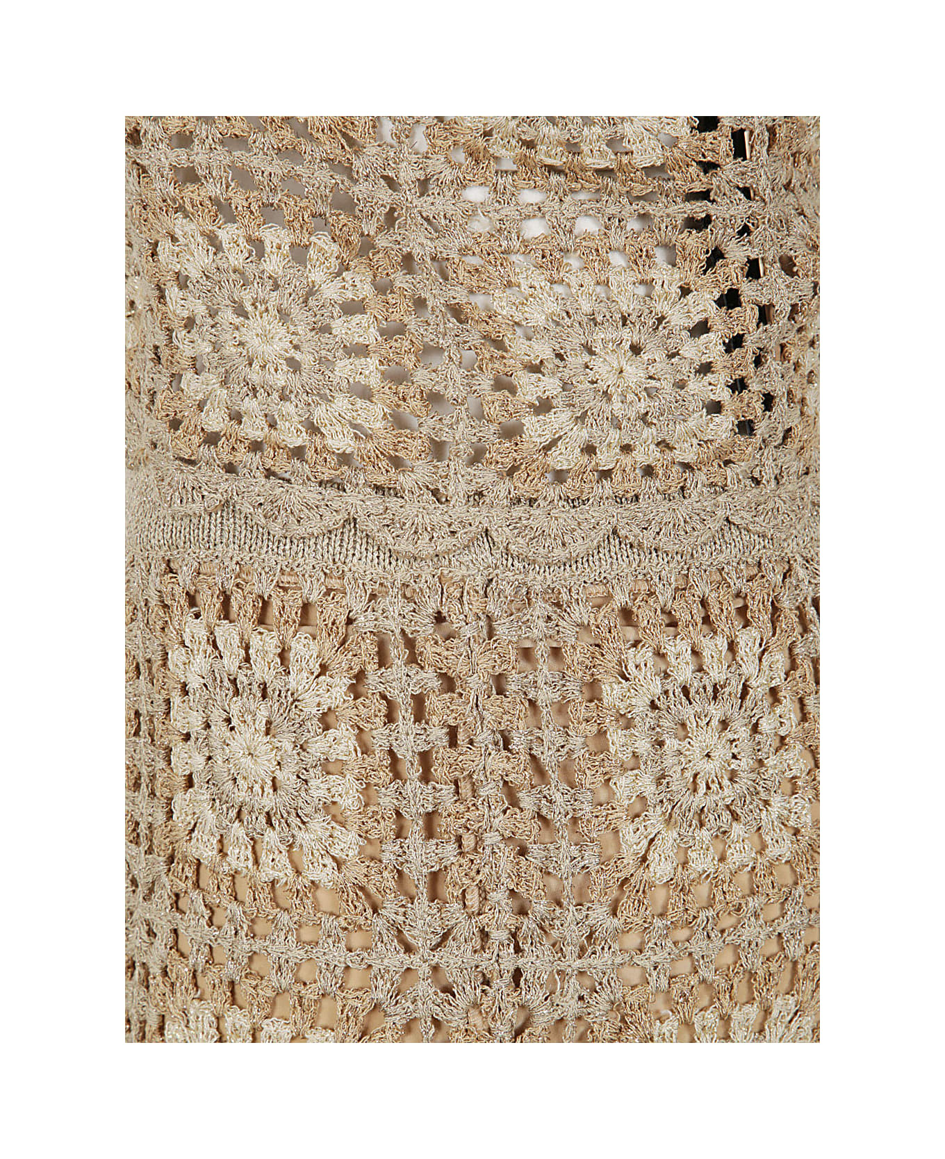 TwinSet Lurex Crochet Set - Ginger Root