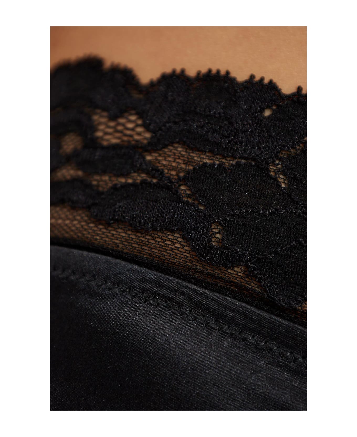 Dolce 
Gabbana Silk Panties - BLACK