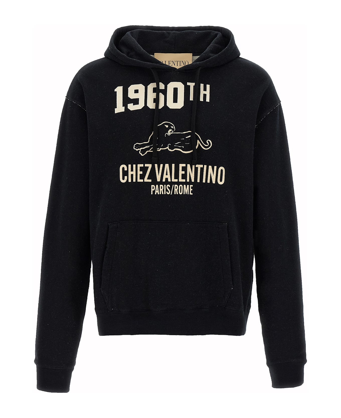 Valentino Garavani Printed Valentino Garavani Hoodie - Black  
