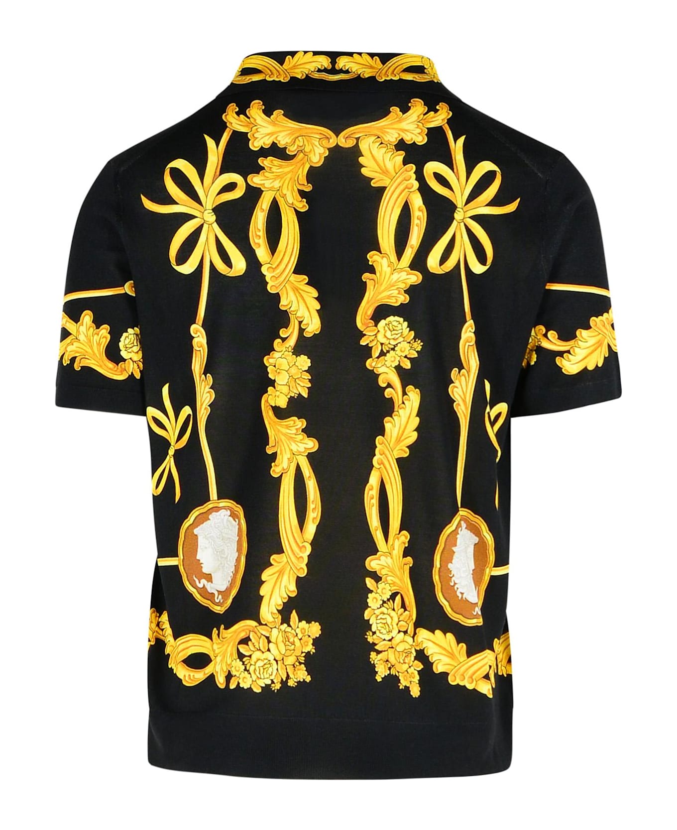 Versace Black Evening Shirt - Black