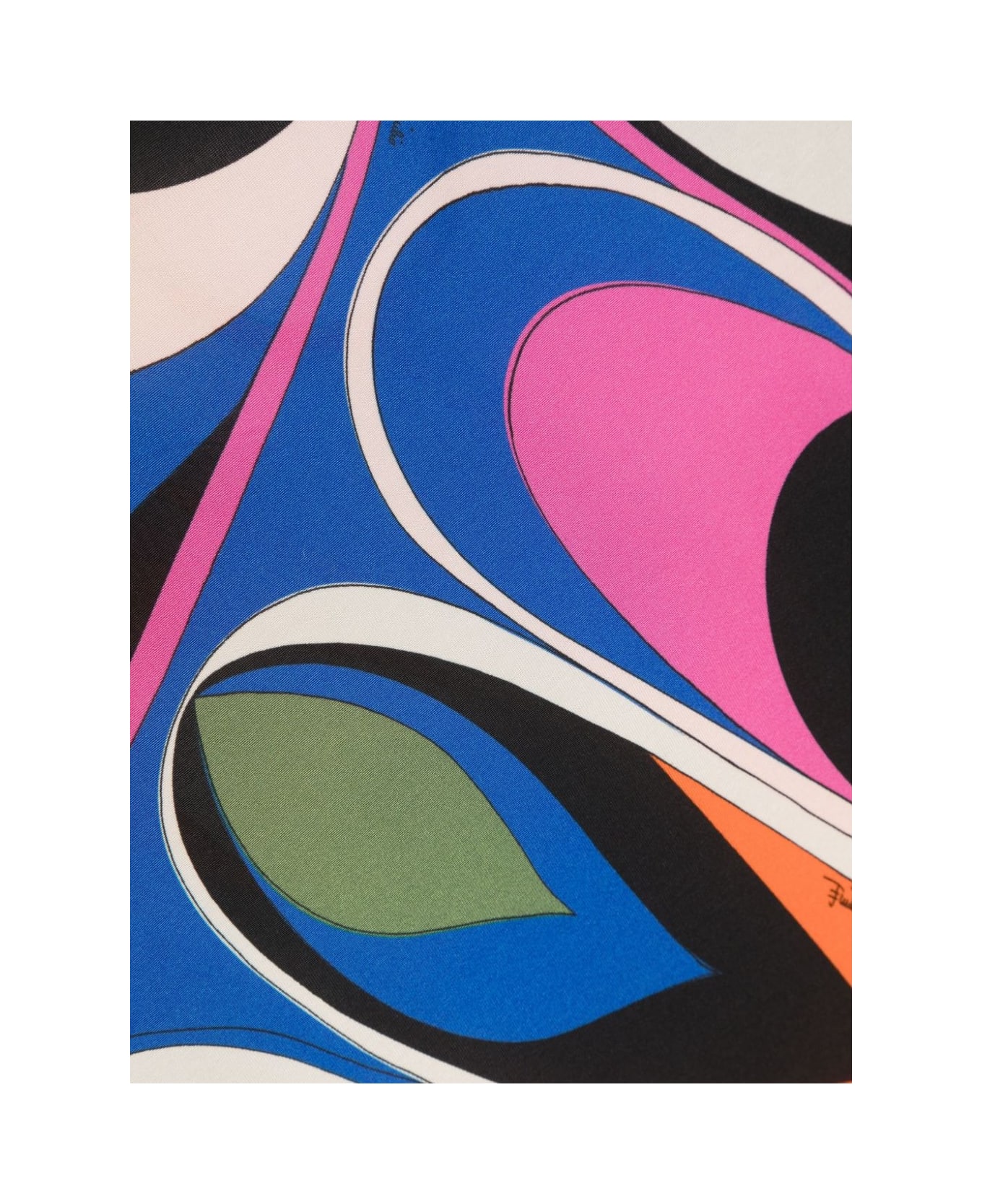 Pucci Multicoloured Wave Print Sleeveless Top - Multicolour