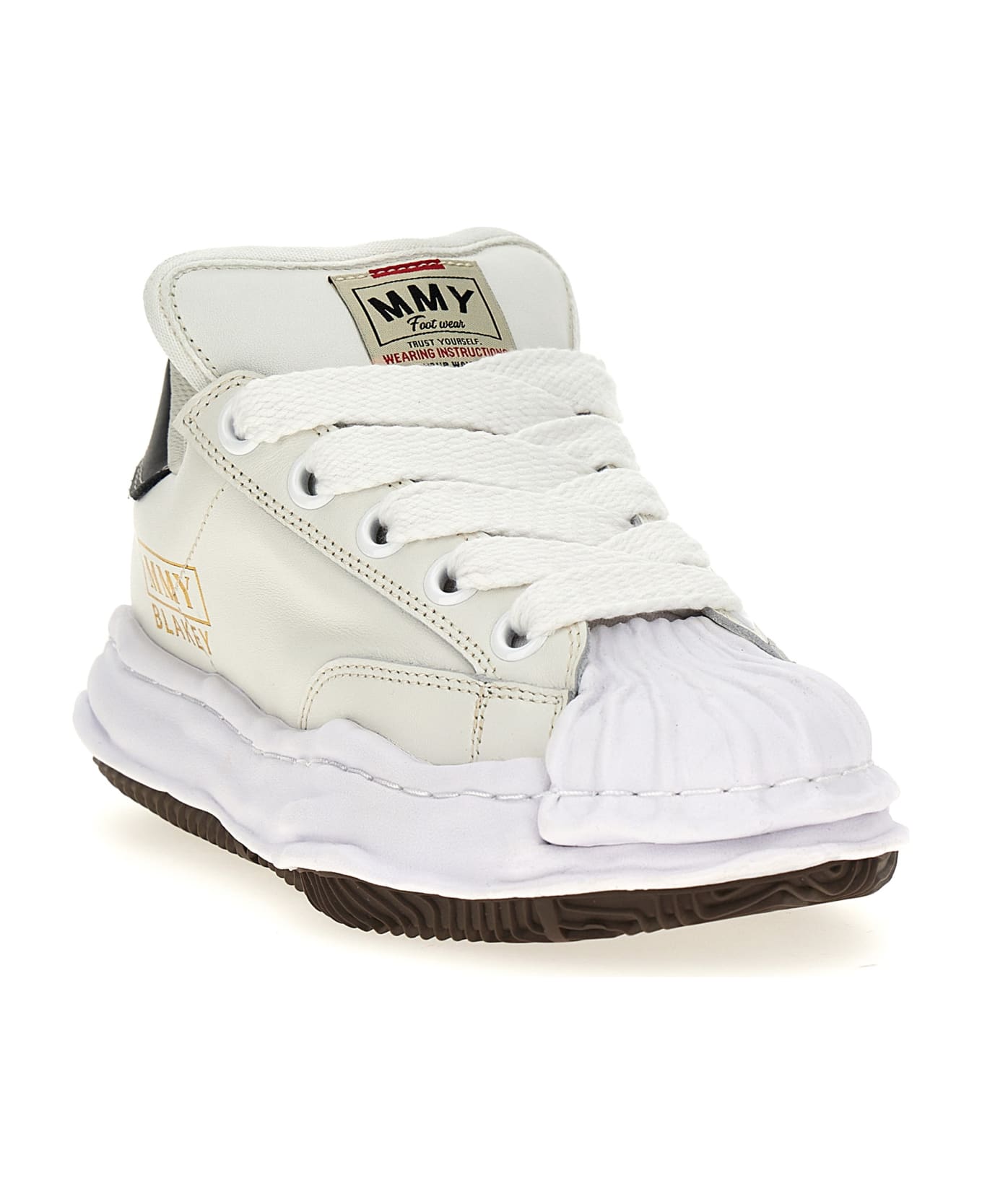 Mihara Yasuhiro 'blakey' Sneakers - White/Black