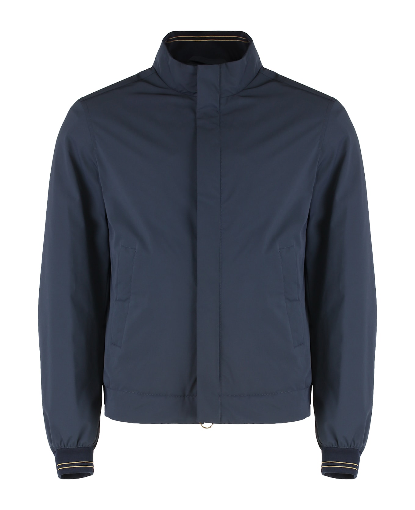 Paul&Shark Technical Fabric Waterproof Jacket - blue