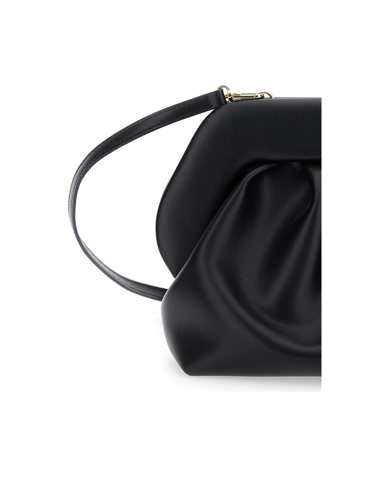 THEMOIRè Black Clutch Bag With Magnetic Closure In Eco Leather Woman - Black クラッチバッグ