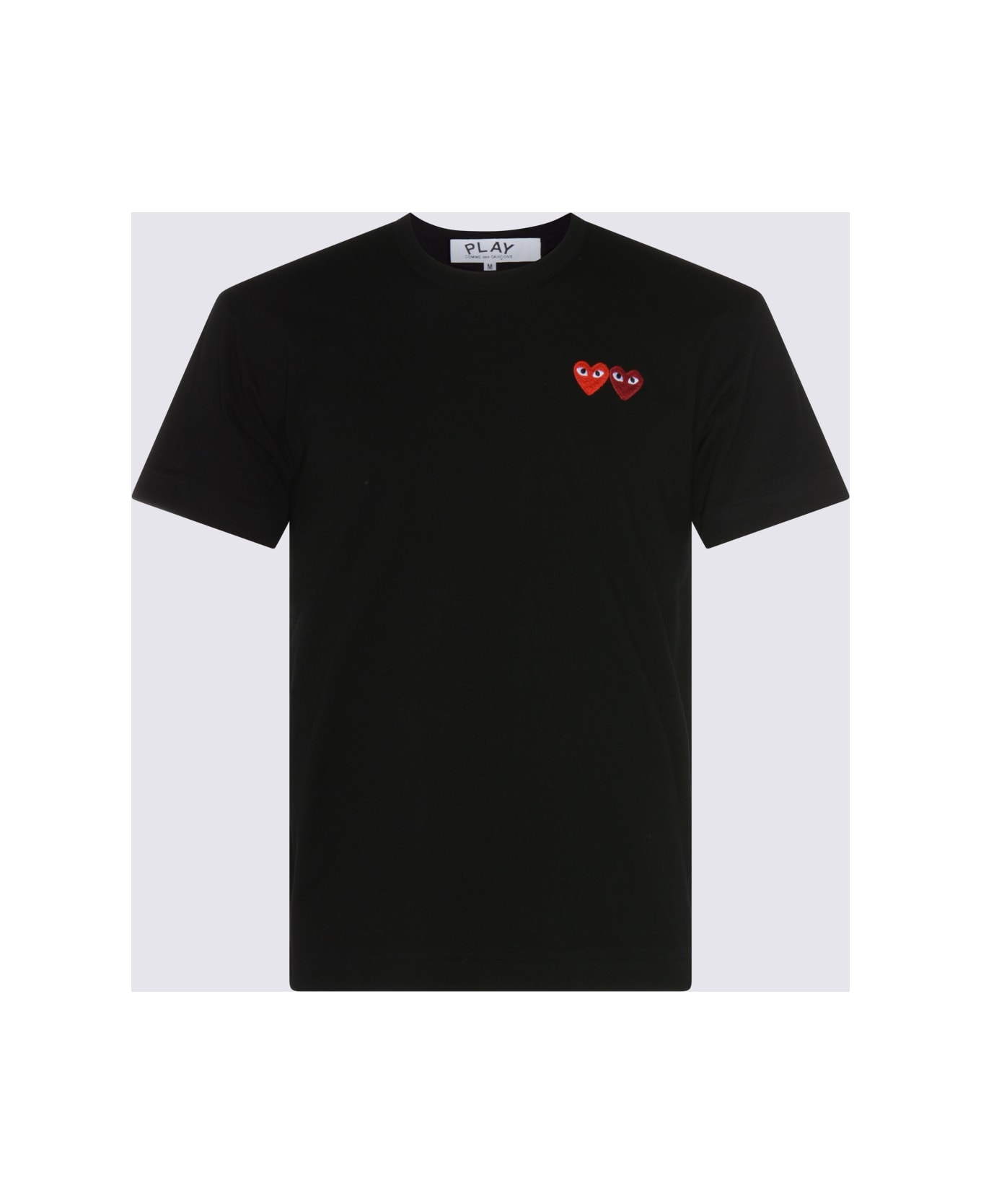 Comme des Garçons Play Black Cotton T-shirt - Black