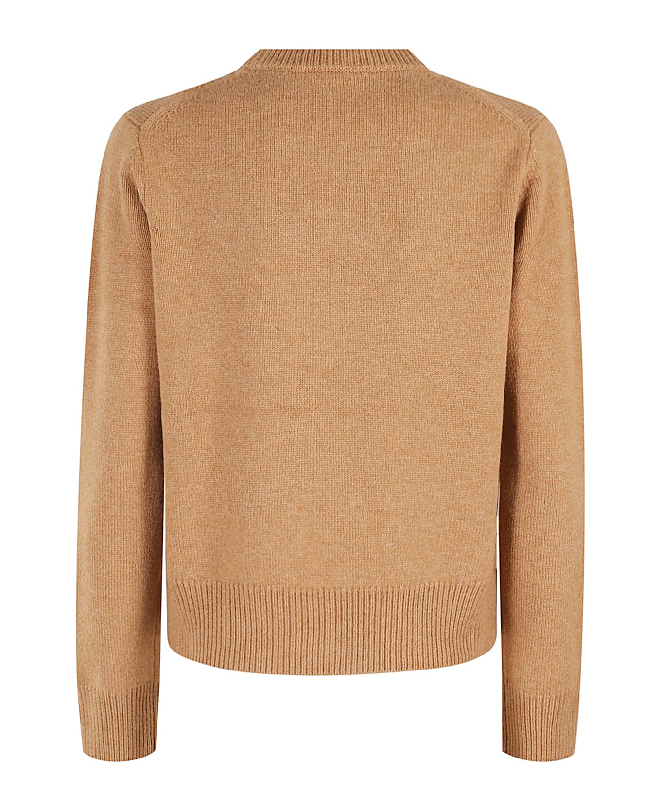 Maison Kitsuné Fox Head Intarsia Regular Jumper - Sequoia