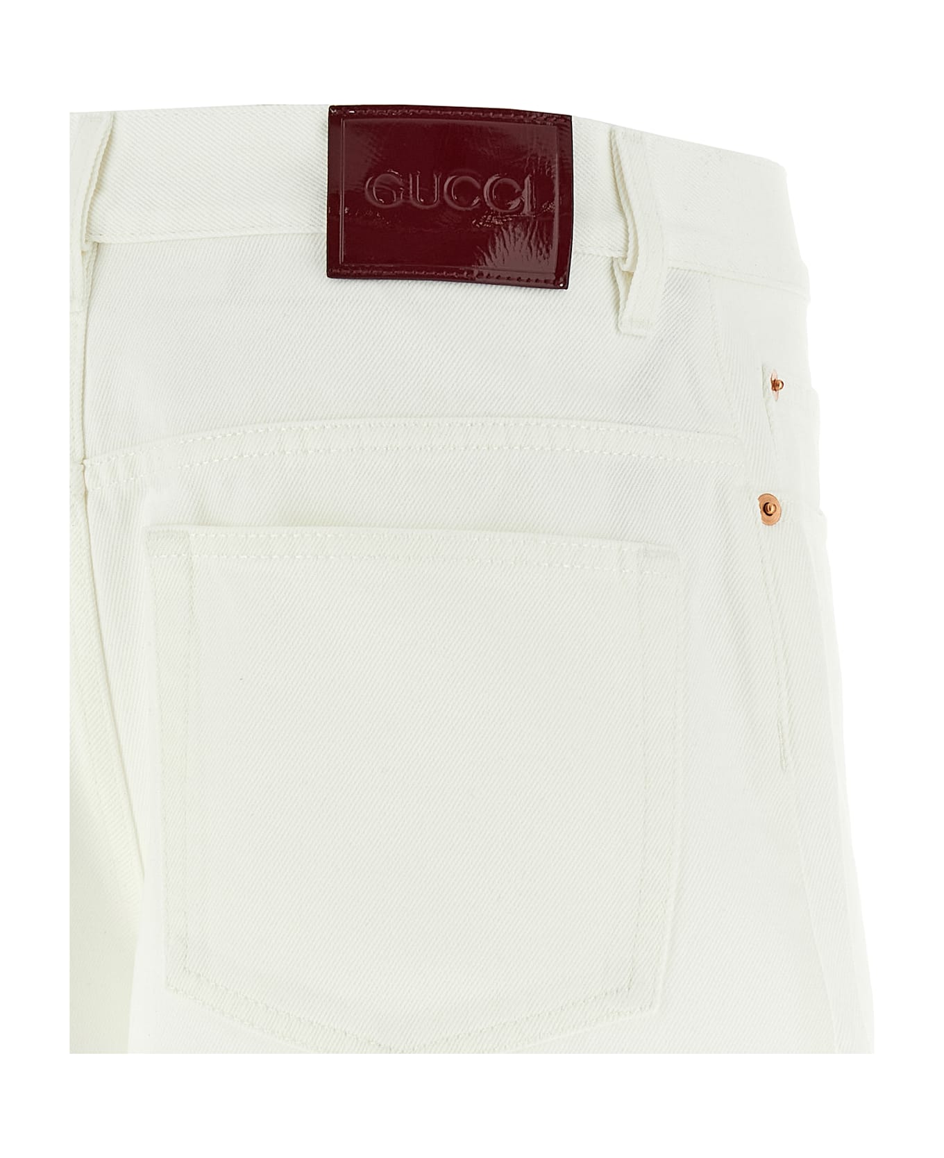 Gucci Denim Shorts - NATURALWHITE