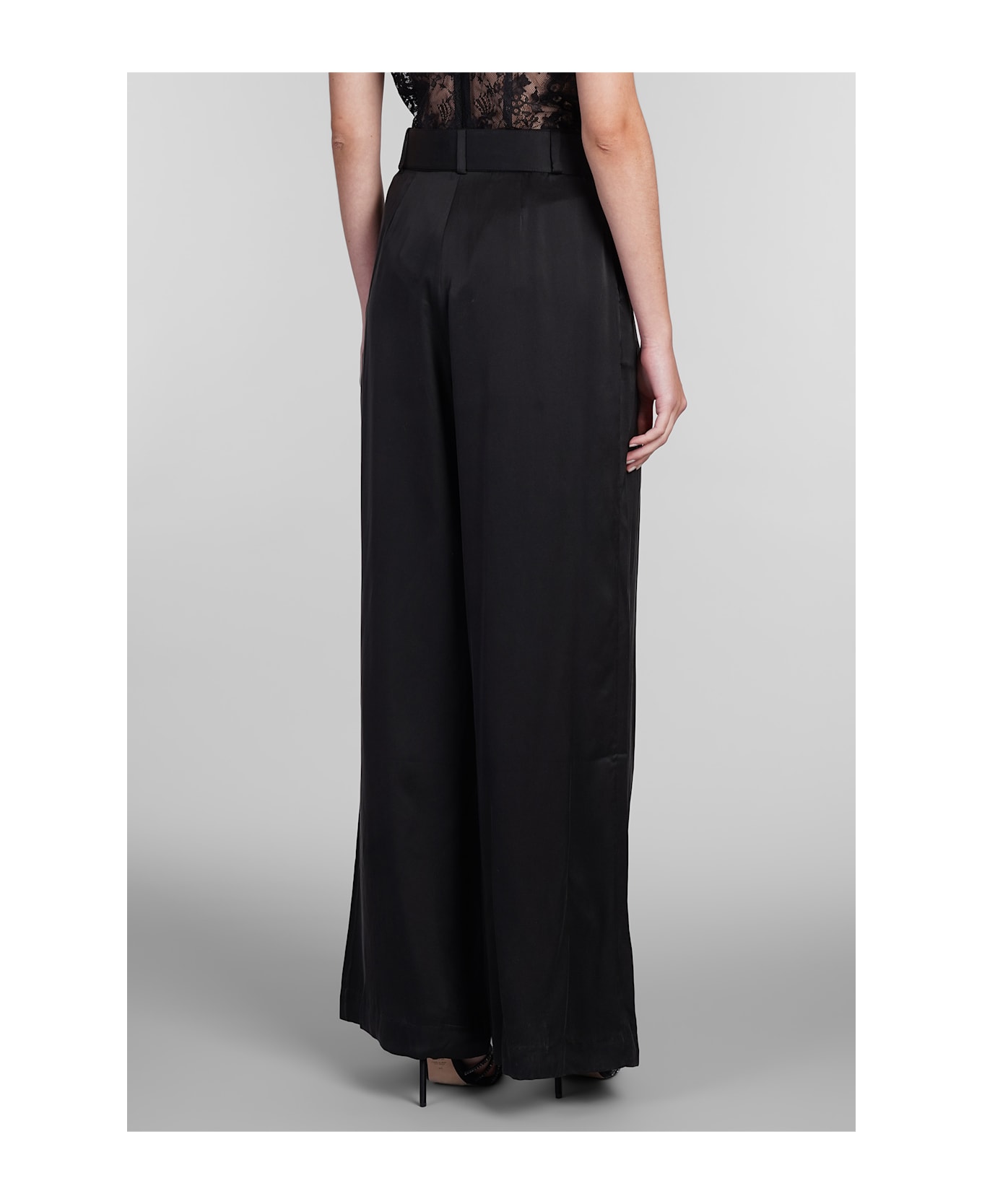 Zimmermann Pleated Tuck Pants - BLACK