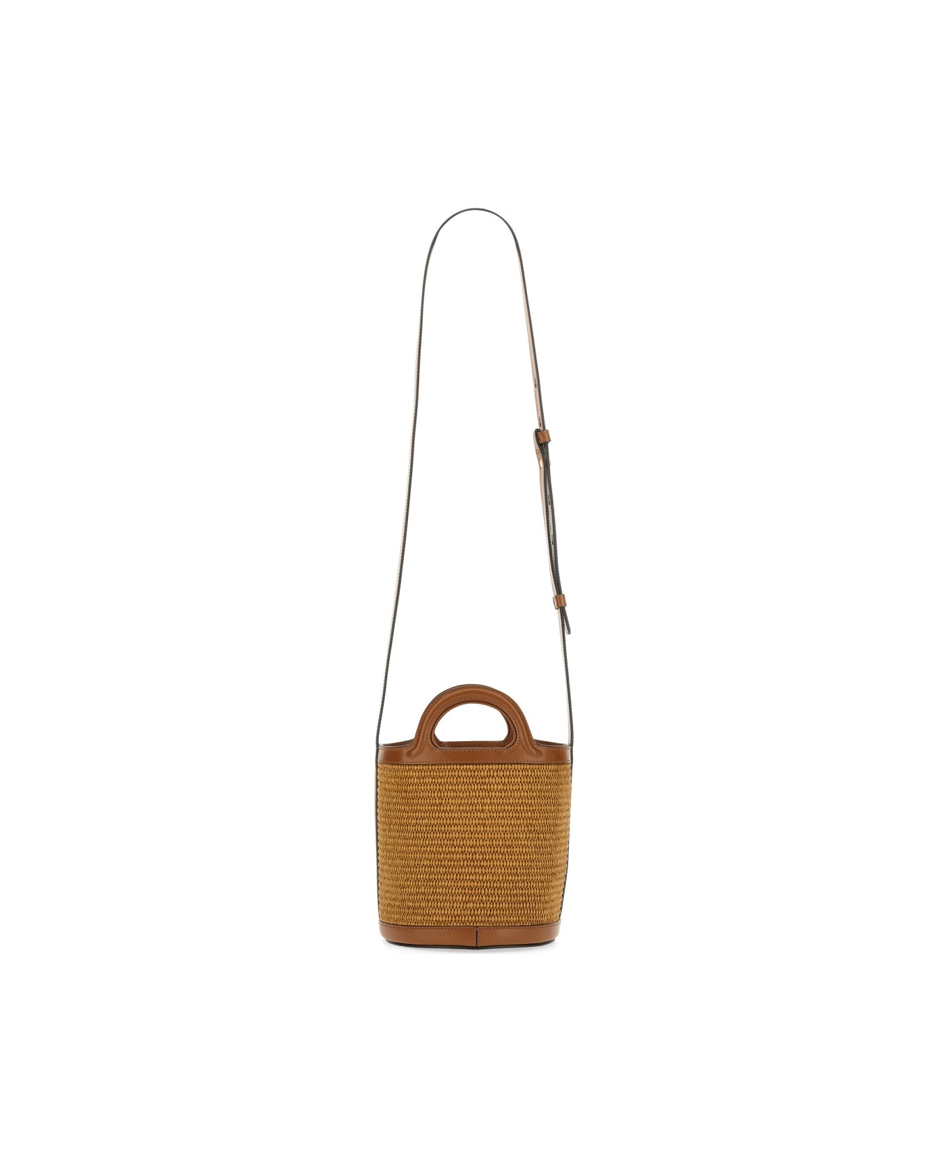 Marni Borsa "tropicalia" Micro - BROWN