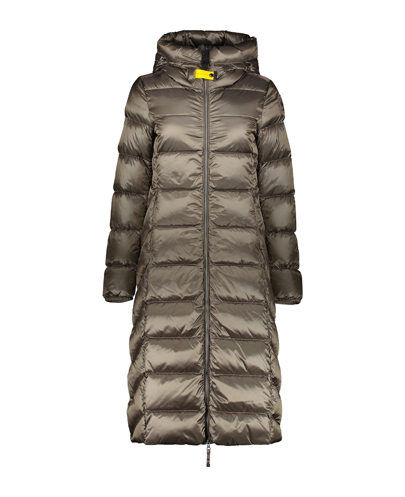 Parajumpers Padded Long Jacket With Hood - green