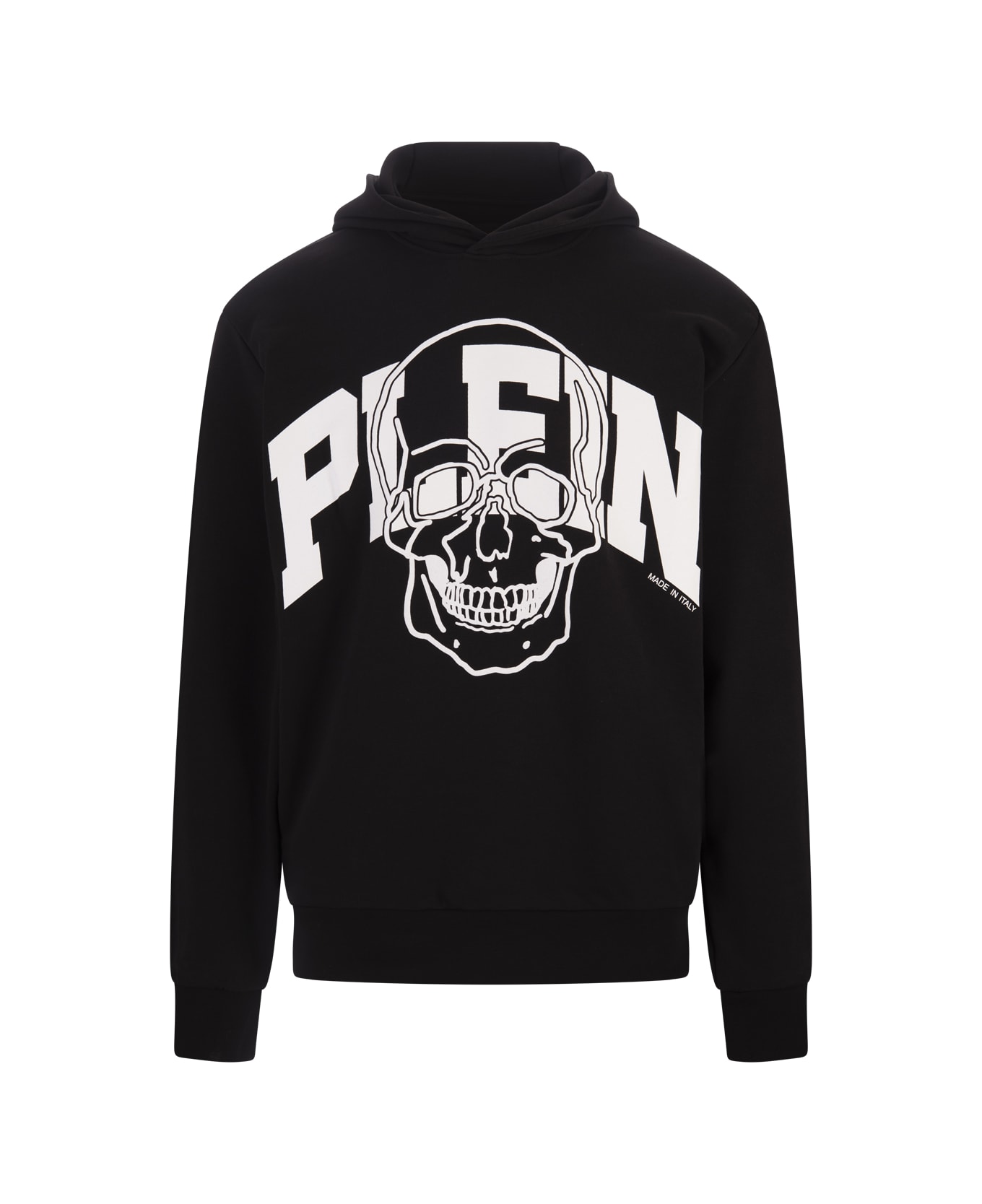 Philipp Plein Black Skull Hoodie - Black