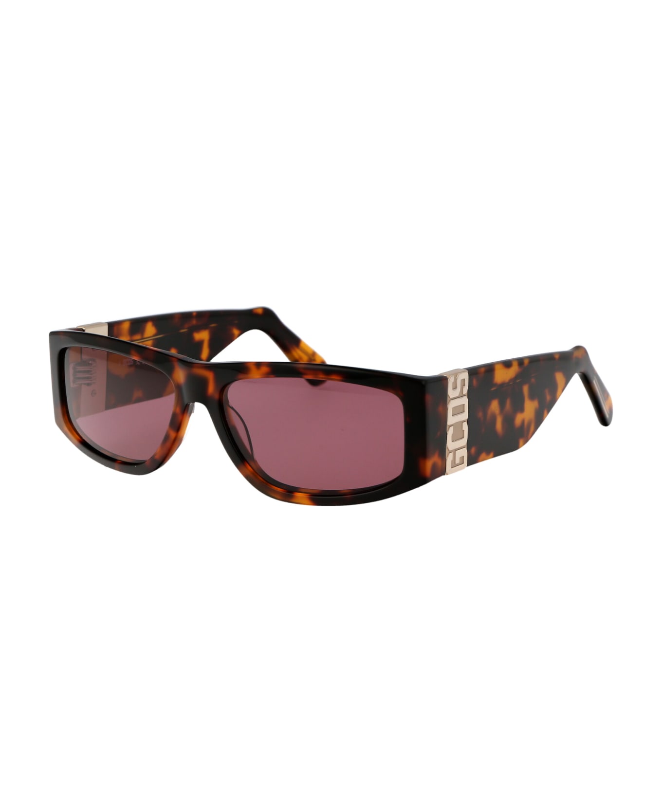 GCDS Gd0037 Sunglasses - 52S Avana Scura/Bordeaux サングラス